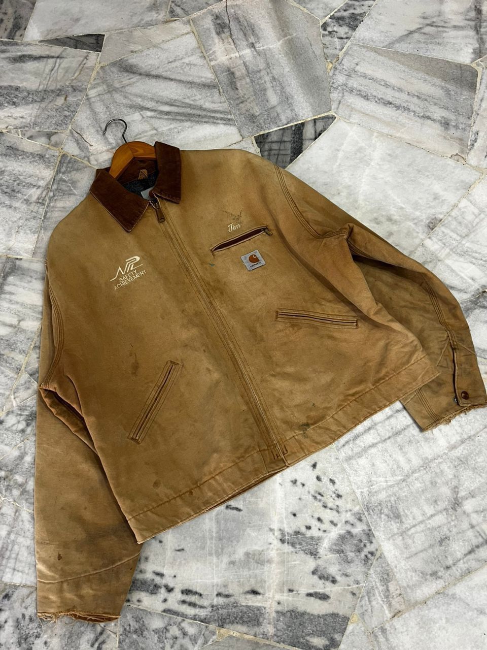 Carhartt × Carhartt Wip Vintage Carhartt Detroit Flannel Core Jacket Sun Faded Size US XL / EU 56 / 4 - 2 Thumbnail