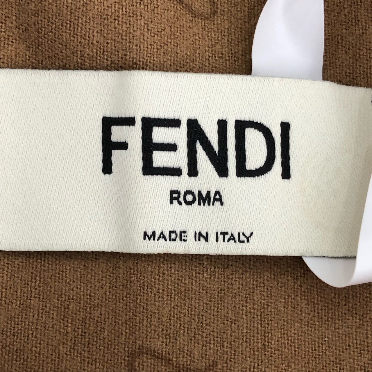 Fendi Fendi Letter Print Pleated Brown Culottes Size 26" / US 2 / IT 38 - 5 Thumbnail