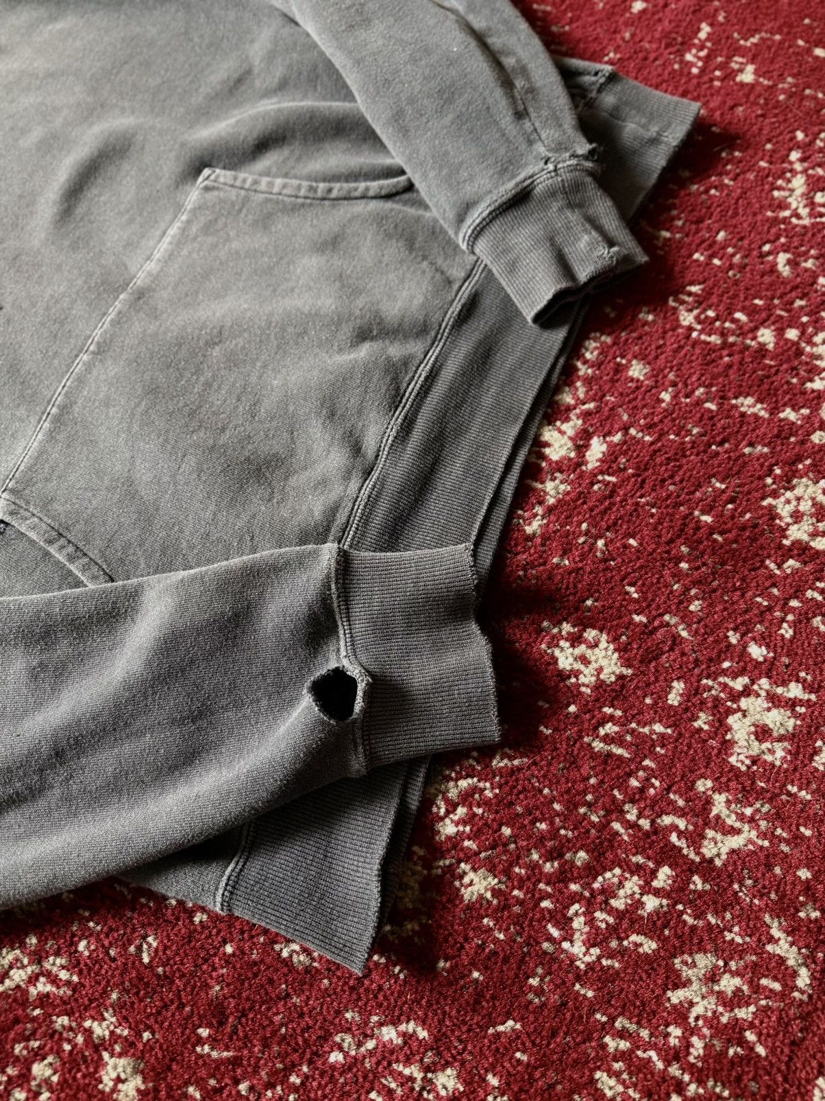 Saint Laurent Paris THRASHED Hedi era MALIBU hoodie Size US S / EU 44-46 / 1 - 4 Thumbnail