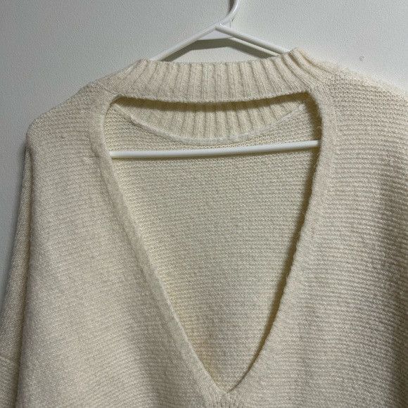 Oak + Fort Oak + Fort Chunky Open Back Knit Sweater Size S / US 4 / IT 40 - 3 Thumbnail