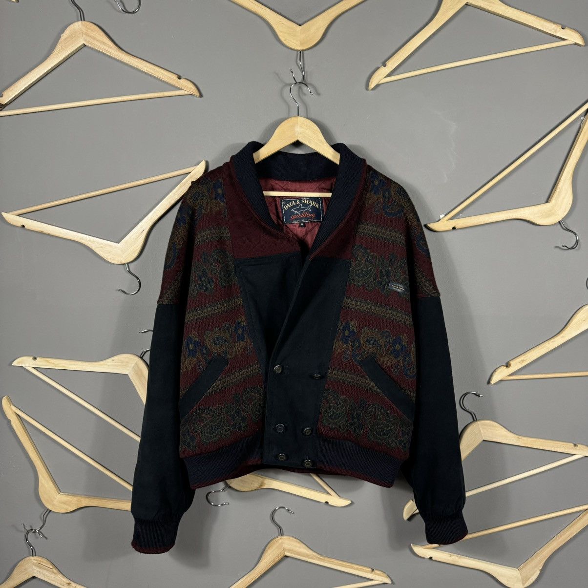 Paul & Shark Vintage Paul & Shark Aztec Style Cardigan Size US M / EU 48-50 / 2 - 2 Thumbnail