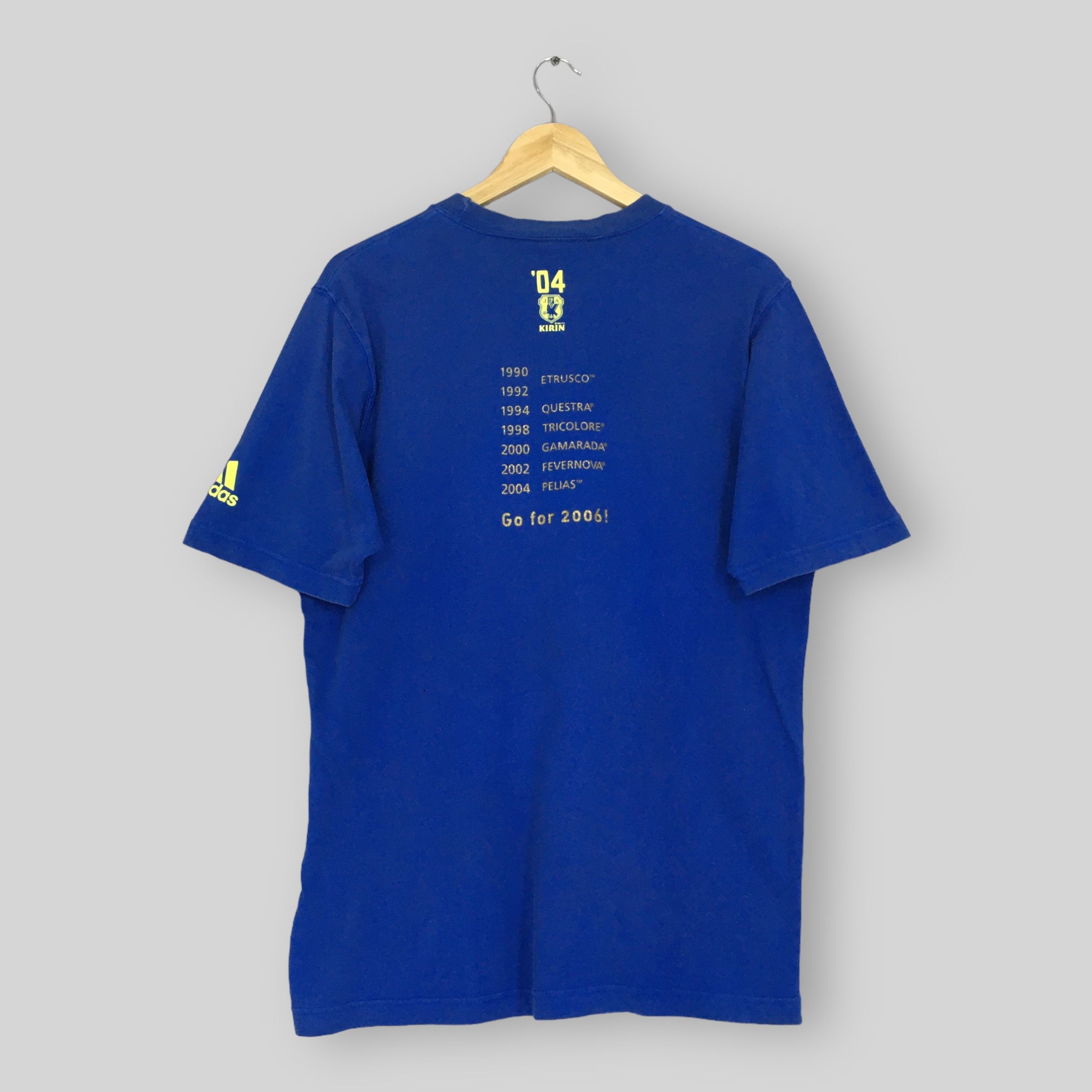 Adidas × Vintage Vintage Y2K Adidas Japan Soccer T Shirt Large Size US L / EU 52-54 / 3 - 9 Thumbnail