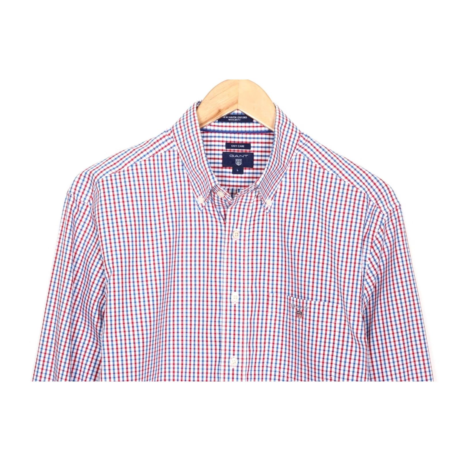 Gant GANT NEW HAVEN OXFORD Shirt Men L Regular Fit Easy Care Long Sleeve VR3007 Shirt Size US L / EU 52-54 / 3 - 2 Thumbnail