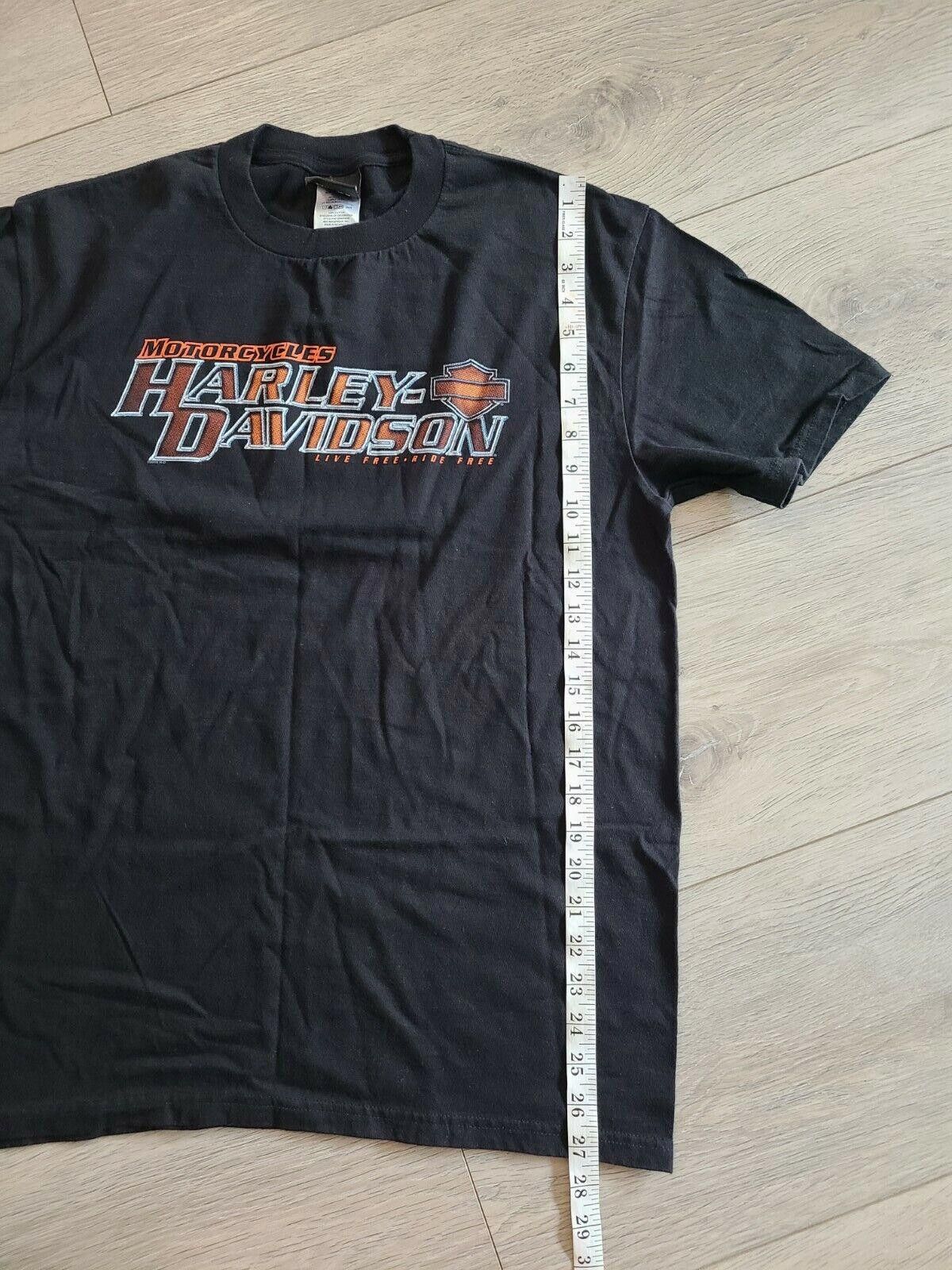 Designer Harley Davidson Shirt Large Capital City Tallahassee Florida Size ONE SIZE - 6 Thumbnail
