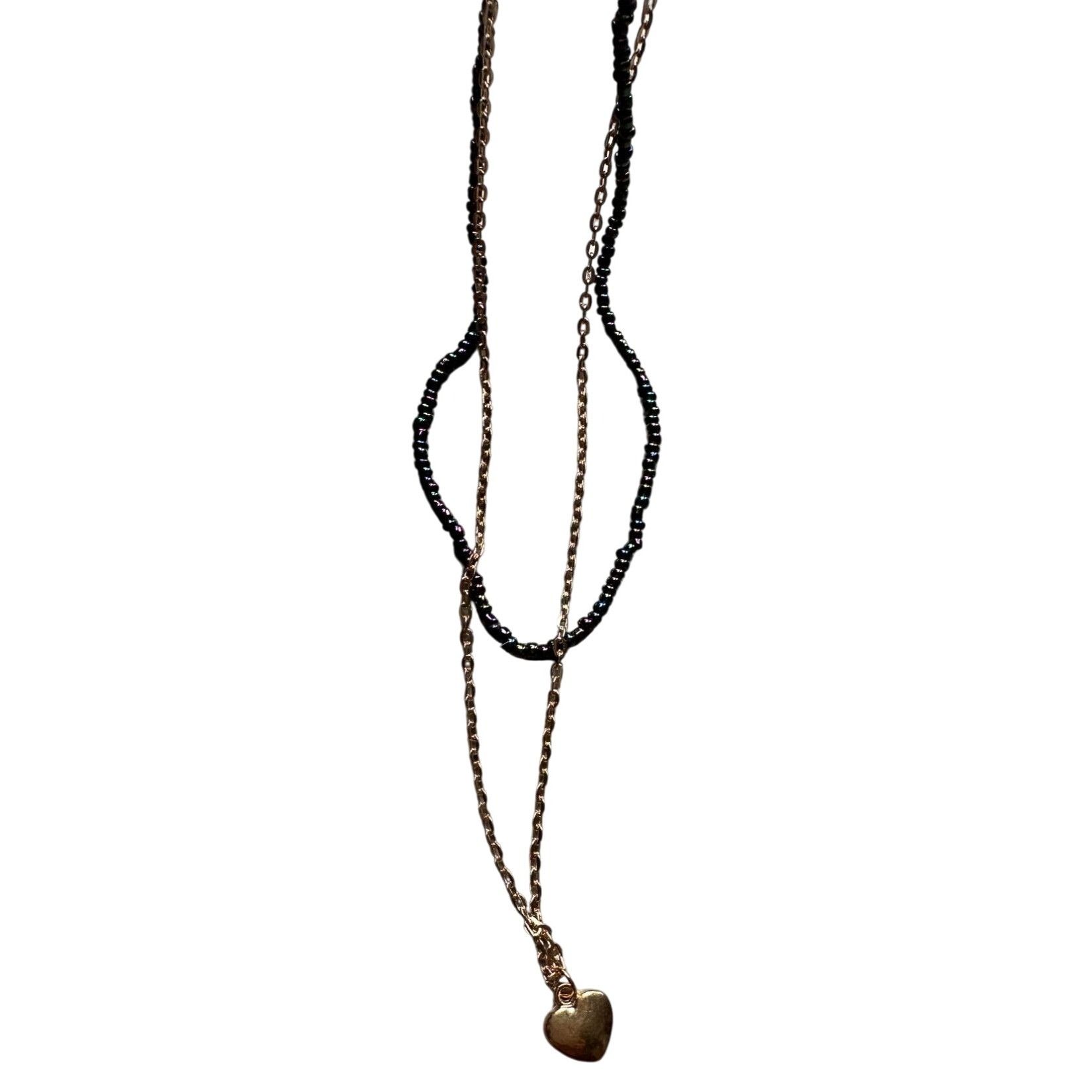 Other Beautiful ''It Girl'' 2 Piece Heart Necklace - New with Tags Size ONE SIZE - 6 Thumbnail