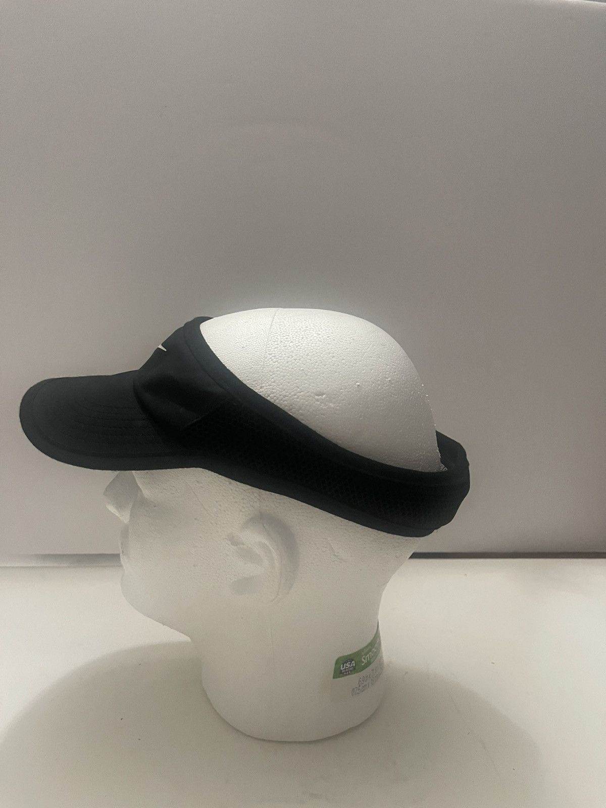 Nike Nike Featherlight Unisex Black Dri-Fit Sun Golf Visor Size ONE SIZE - 4 Thumbnail