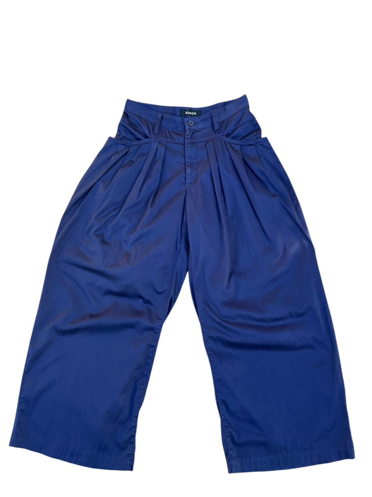 Issey Miyake Archive ZUCCA Wide Loose Stretch Trouser Pant Size US 29 - 3 Thumbnail