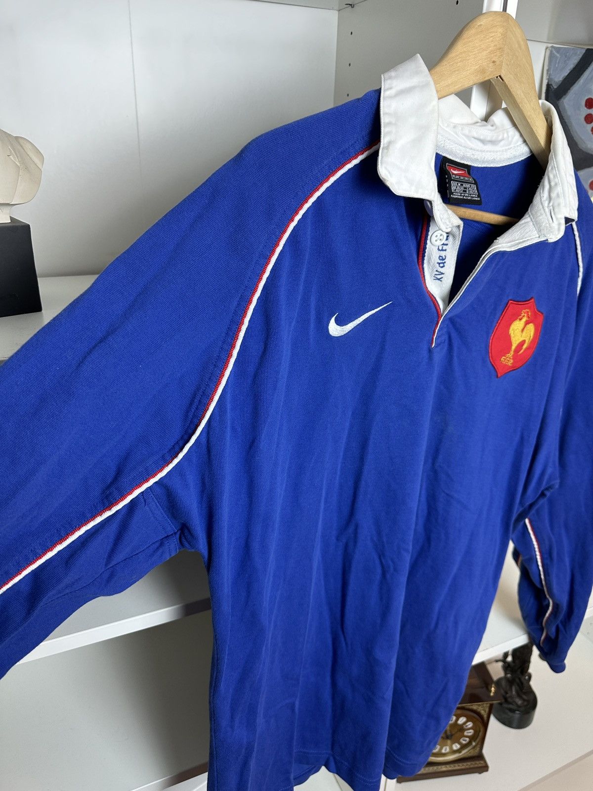 Nike Vintage Nike France ruby polo 2002 longsleeve Size US M / EU 48-50 / 2 - 9 Thumbnail