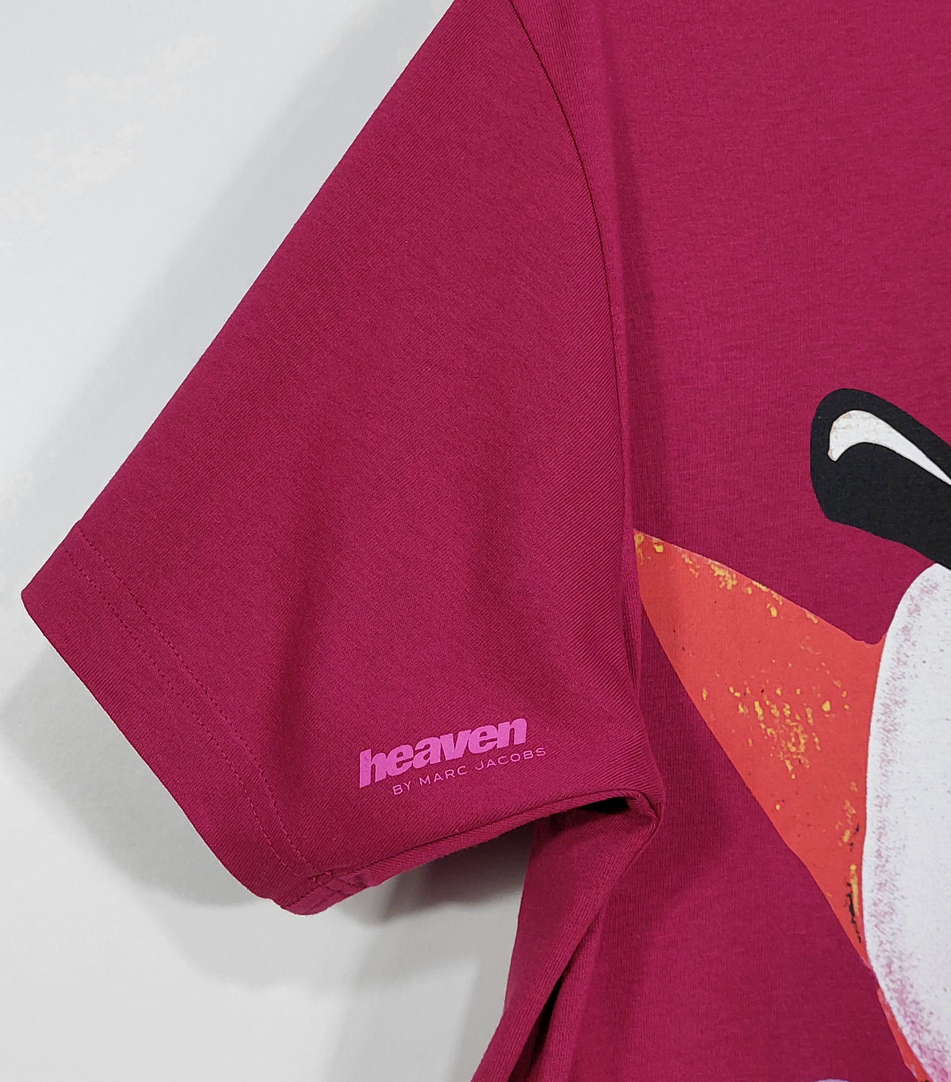Heaven by Marc Jacobs angry strawberry print cotton tshirt - magenta L Size US L / EU 52-54 / 3 - 7 Thumbnail