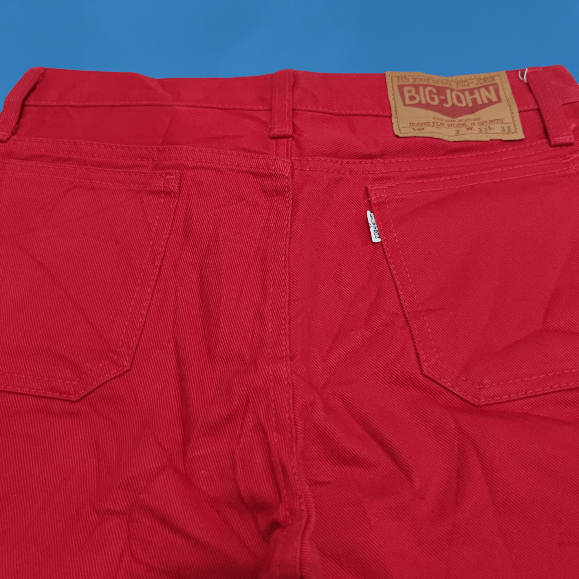 Big John × Vintage Vintage 70s Big John Bell Bottom Boot Cut Super Flare Jeans Size US 30 / EU 46 - 5 Thumbnail