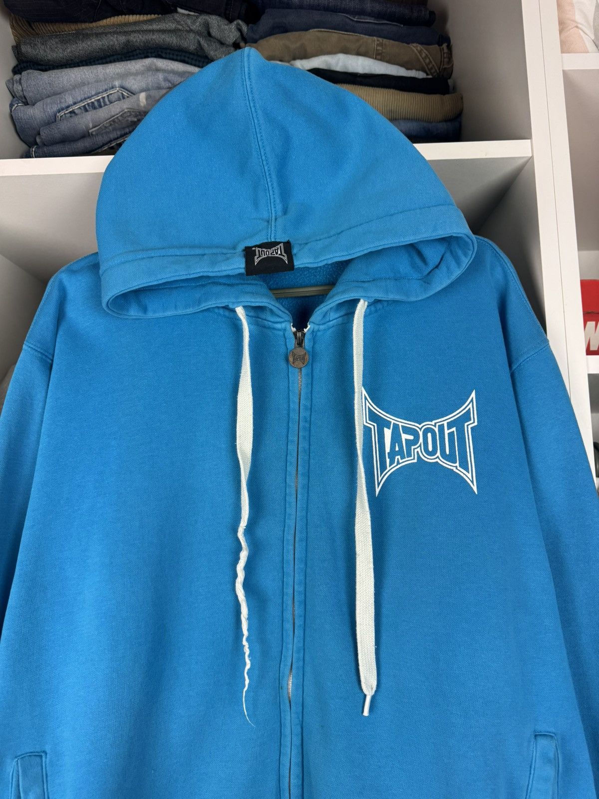Tapout Tapout Underdogs Graphic Zip-Up Hoodie Y2K MMA Fighter Size US M / EU 48-50 / 2 - 2 Thumbnail
