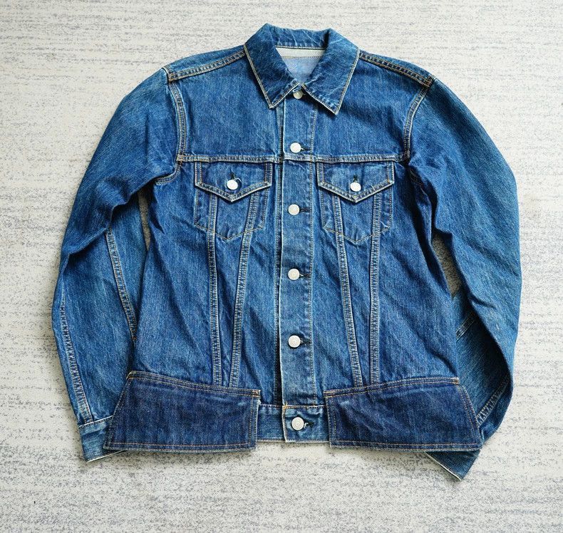 Yohji Yamamoto Yohji Yamamoto Yohji Yamamoto Denim Jacket Outerwear Size US L / EU 52-54 / 3 - 1 Thumbnail