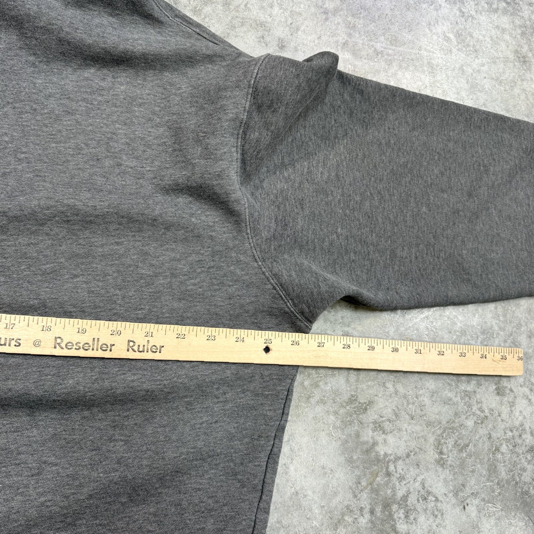 Adidas VINTAGE adidas Hoodie Mens XL Gray Pullover Sweatshirt Faded Distressed 90s y2k Logo Pockets Hooded Solid Size US XL / EU 56 / 4 - 7 Thumbnail