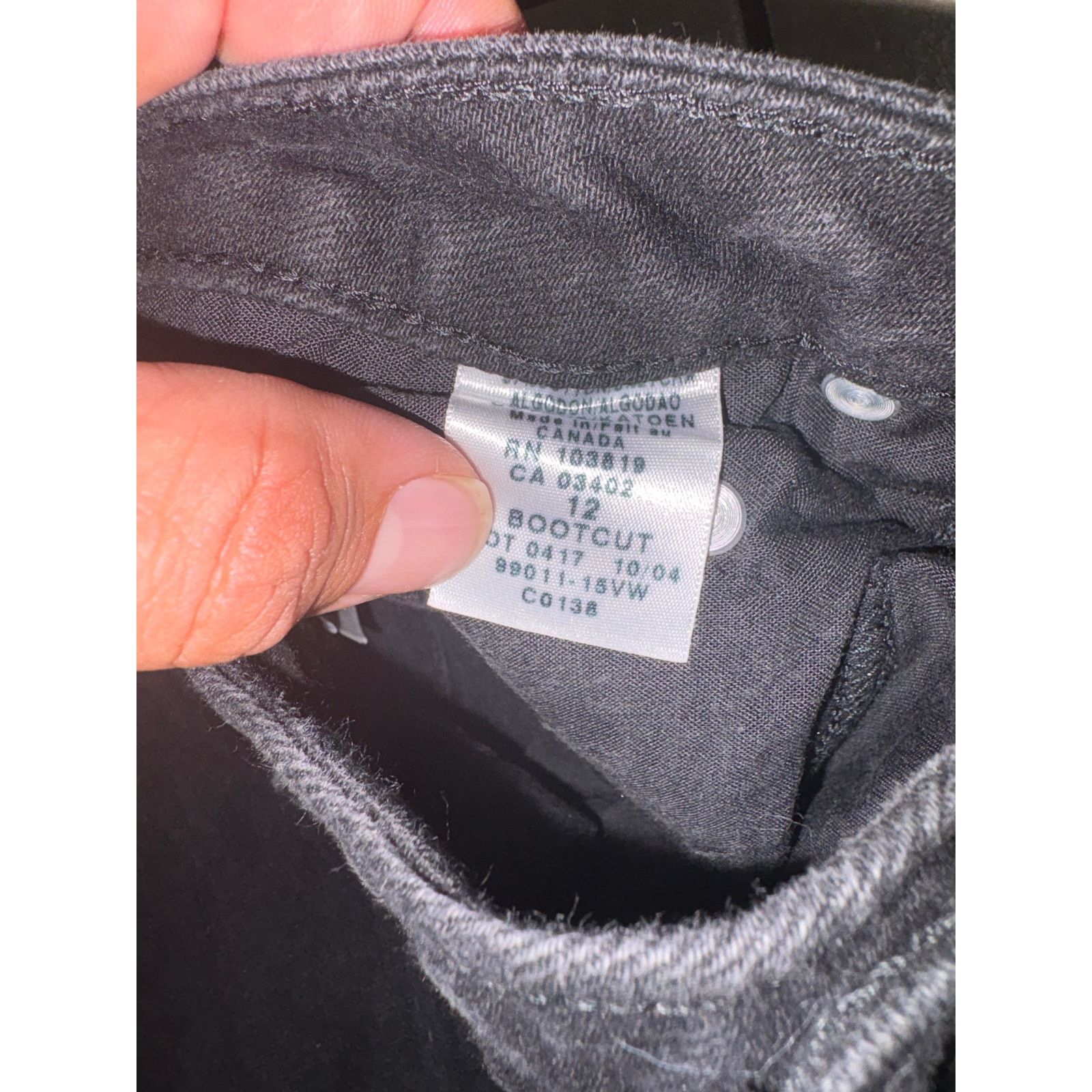 Harley Davidson Vintage Harley Davidson black jeans women’s 12 bootcut Size 34" / US 12 / IT 48 - 3 Thumbnail
