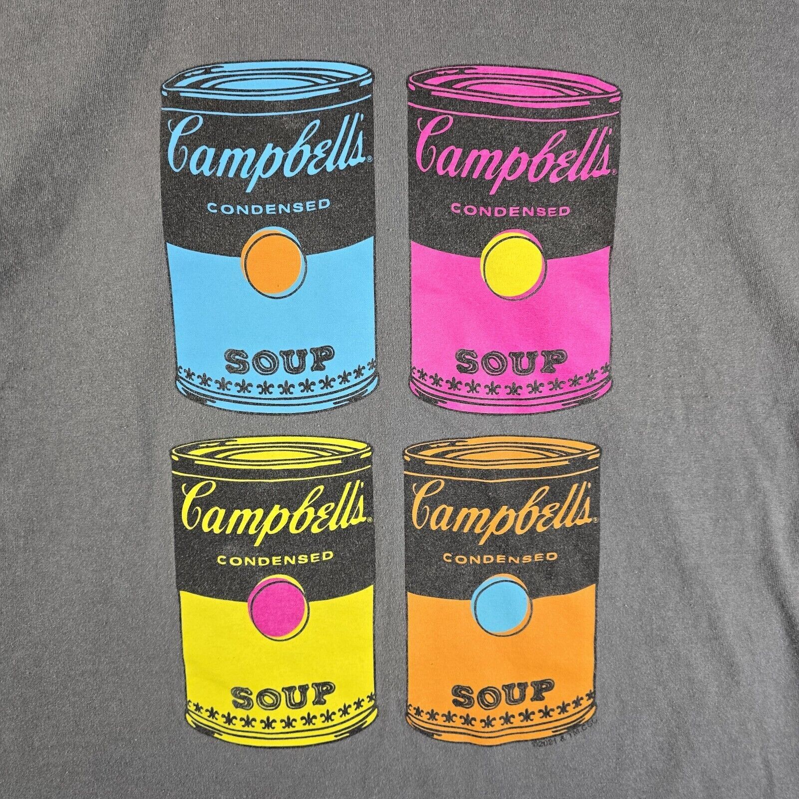 Other Andy Warhol Campbell’s Soup Can Pop Art T-Shirt Large Size US L / EU 52-54 / 3 - 4 Thumbnail