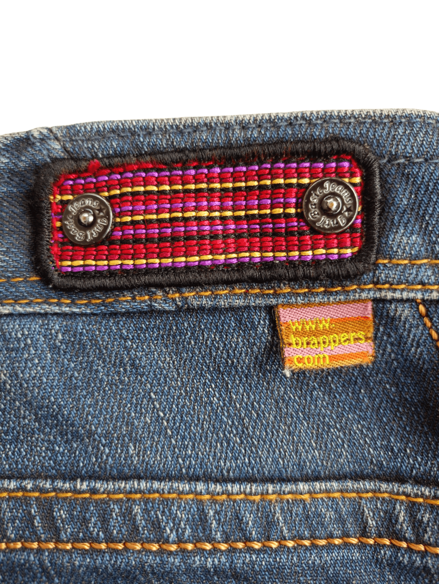 Big John × Japanese Brand × Vintage Brappers Japanese Brand Straight Cut Vintage Denim Size 29" - 12 Thumbnail