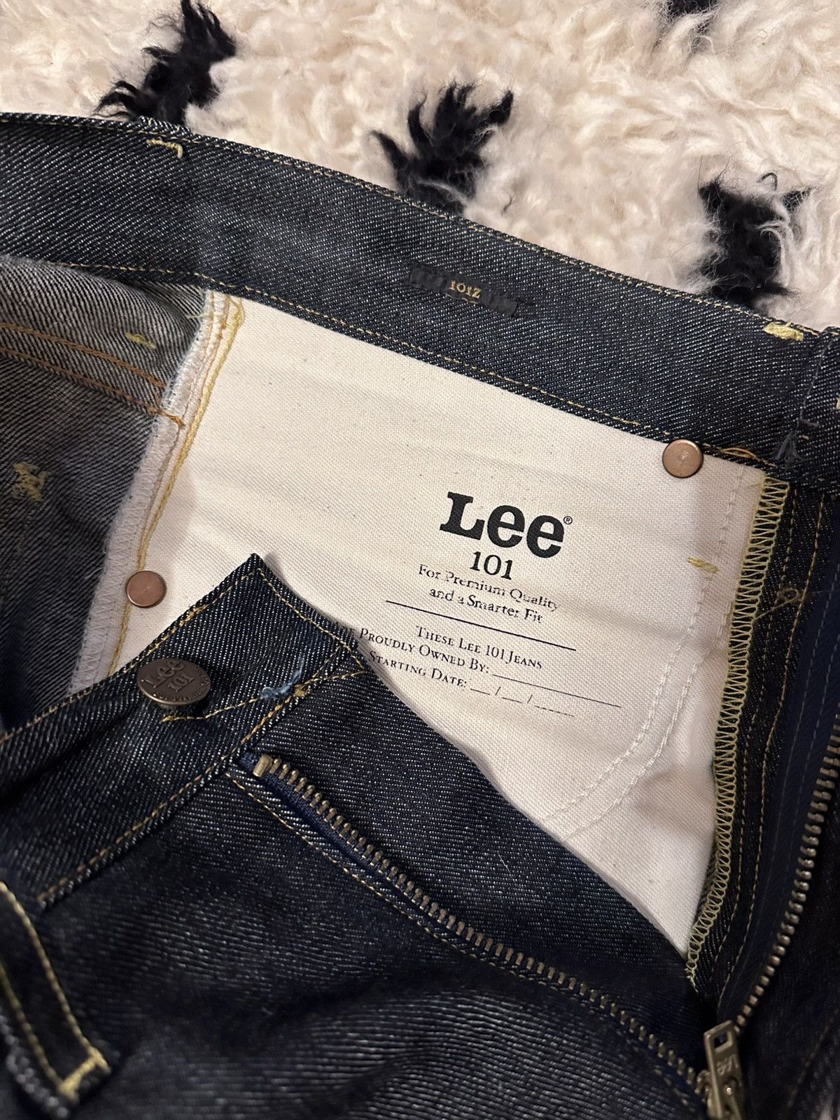Lee LEE 101Z Size 28 Lefthand twill 13 3/4 selvedge Size US 28 / EU 44 - 3 Thumbnail