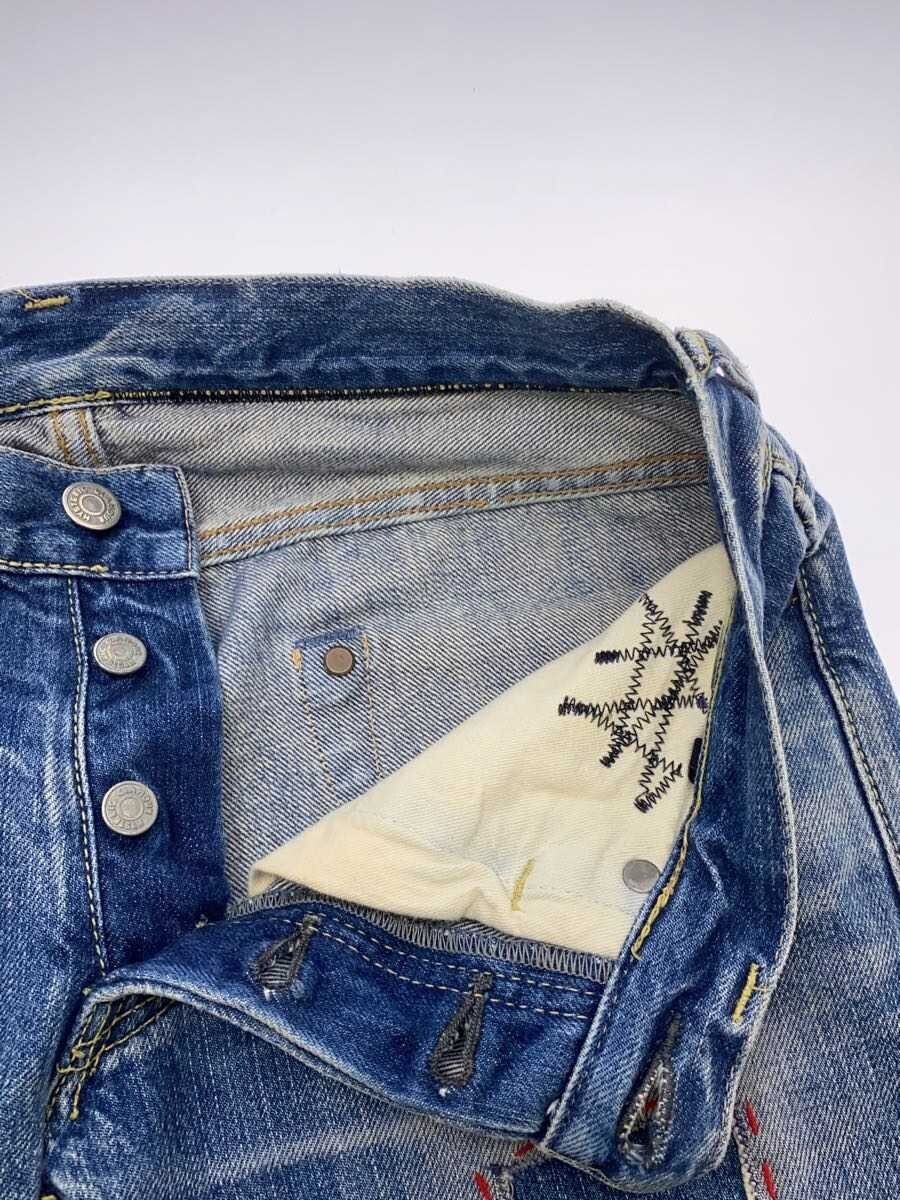 Hysteric Glamour Aged Patchwork Straight Leg Denim Jeans Size US 28 / EU 44 - 4 Thumbnail