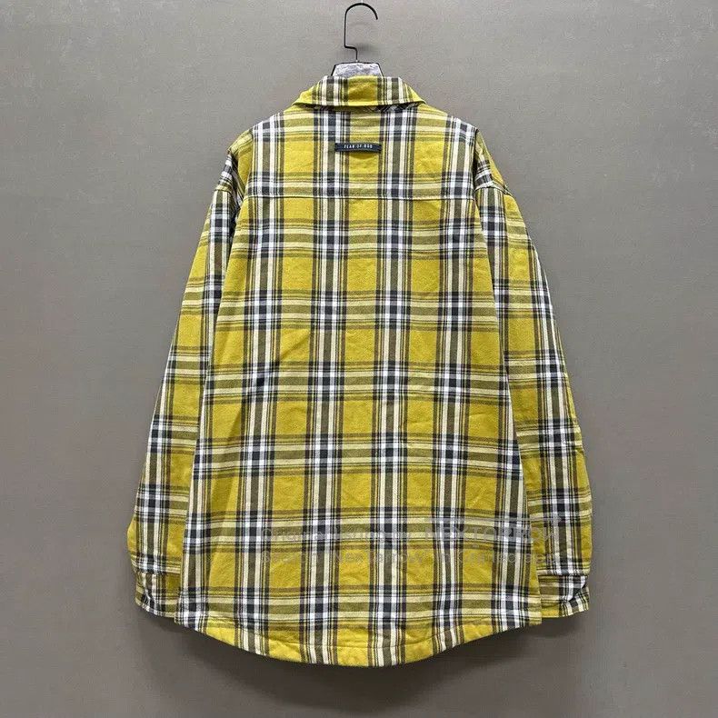 Fear of God Fear of God Yellow plaid yellow plaid padded shirt padded Size US L / EU 52-54 / 3 - 2 Thumbnail