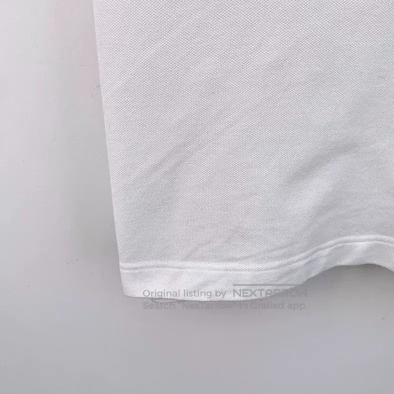 Hermes Hermes White pocket H-letter embroidered cotton polo shirt Size US XL / EU 56 / 4 - 4 Thumbnail