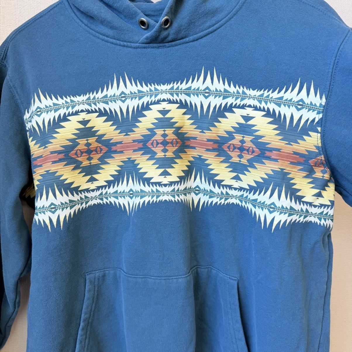Pendleton Ariat x Pendleton Aztec Hoodie Teal Geometric Print M Size M / US 6-8 / IT 42-44 - 3 Thumbnail