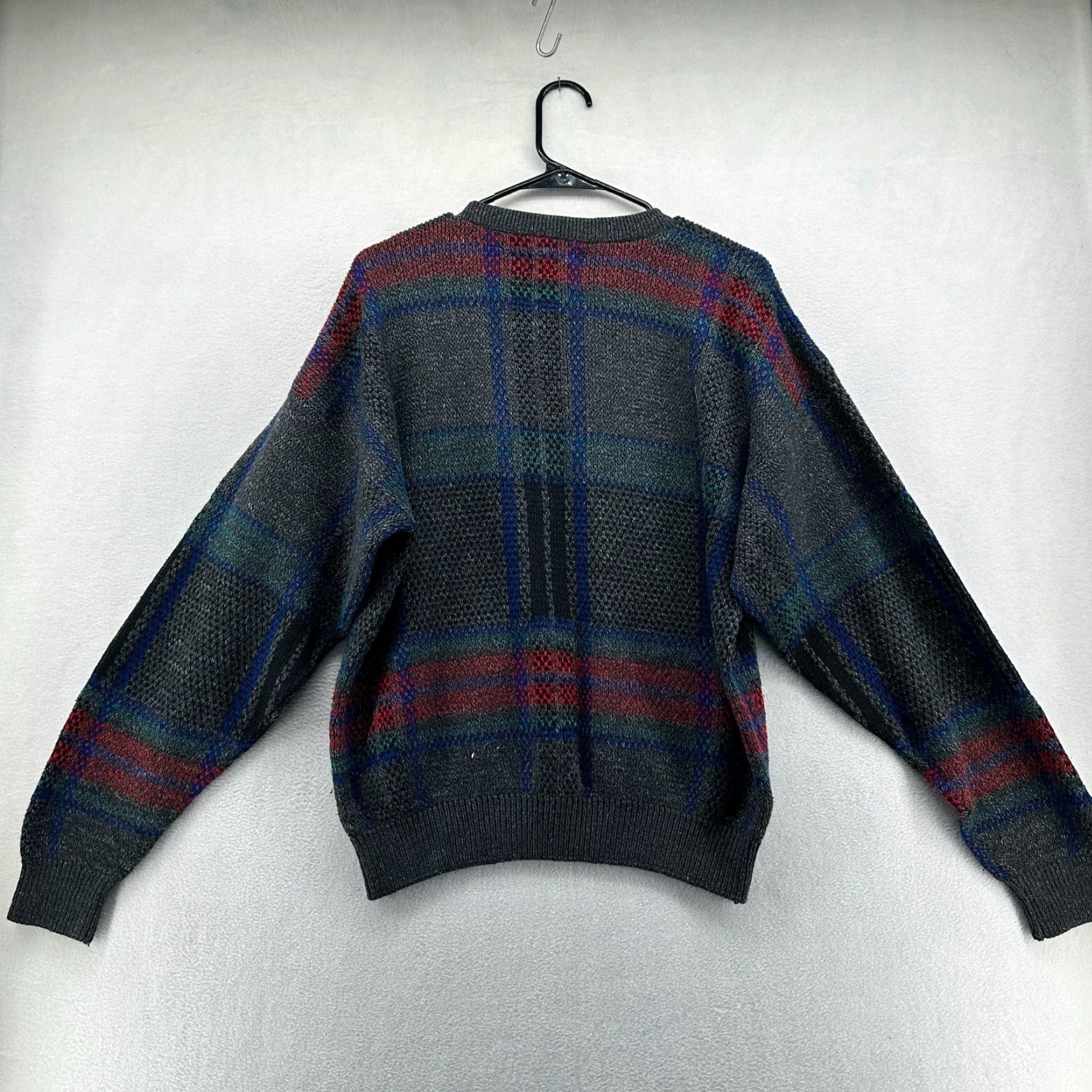 Jantzen VINTAGE Jantzen Pullover Knit Sweater Men Large Striped Long Sleeve Crew Neck Size US L / EU 52-54 / 3 - 7 Thumbnail