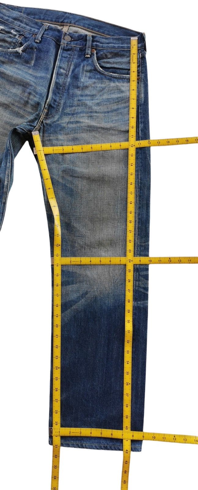 Levi's Levis Vintage Clothing 501 Lot 71506 Selvedge Denim Jeans Size US 33 - 13 Thumbnail