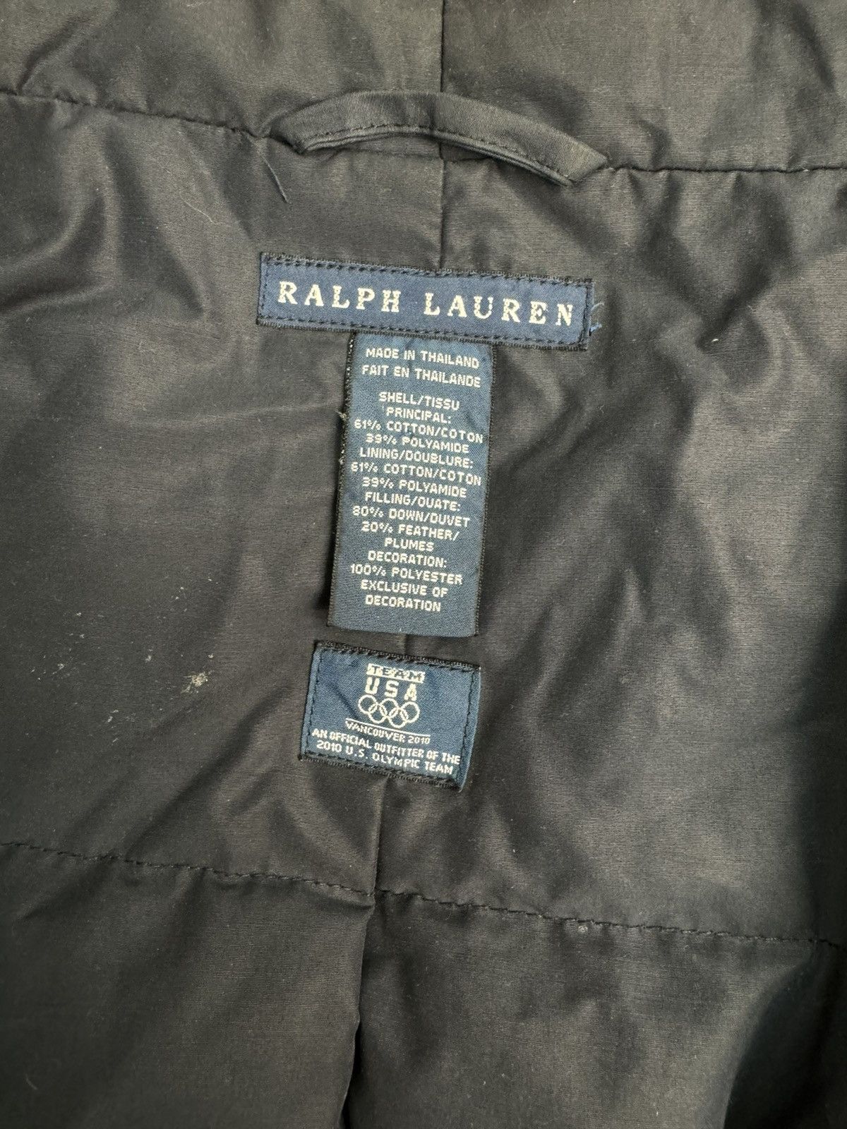Polo Ralph Lauren Olympic Stadium Vancouver Down Puffer Parka 2010 USA Ski Size US S / EU 44-46 / 1 - 11 Thumbnail
