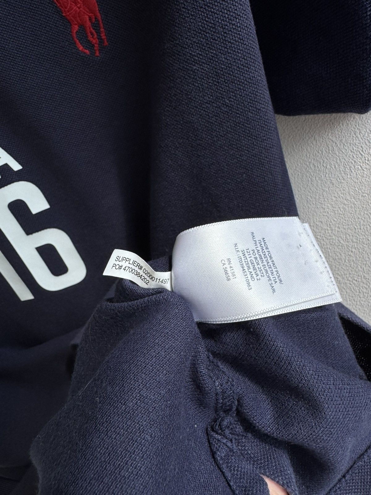 Polo Ralph Lauren Polo Ralph Lauren Big Pony USA Rugby Shirt #16 Chief Keef Size US M / EU 48-50 / 2 - 11 Thumbnail