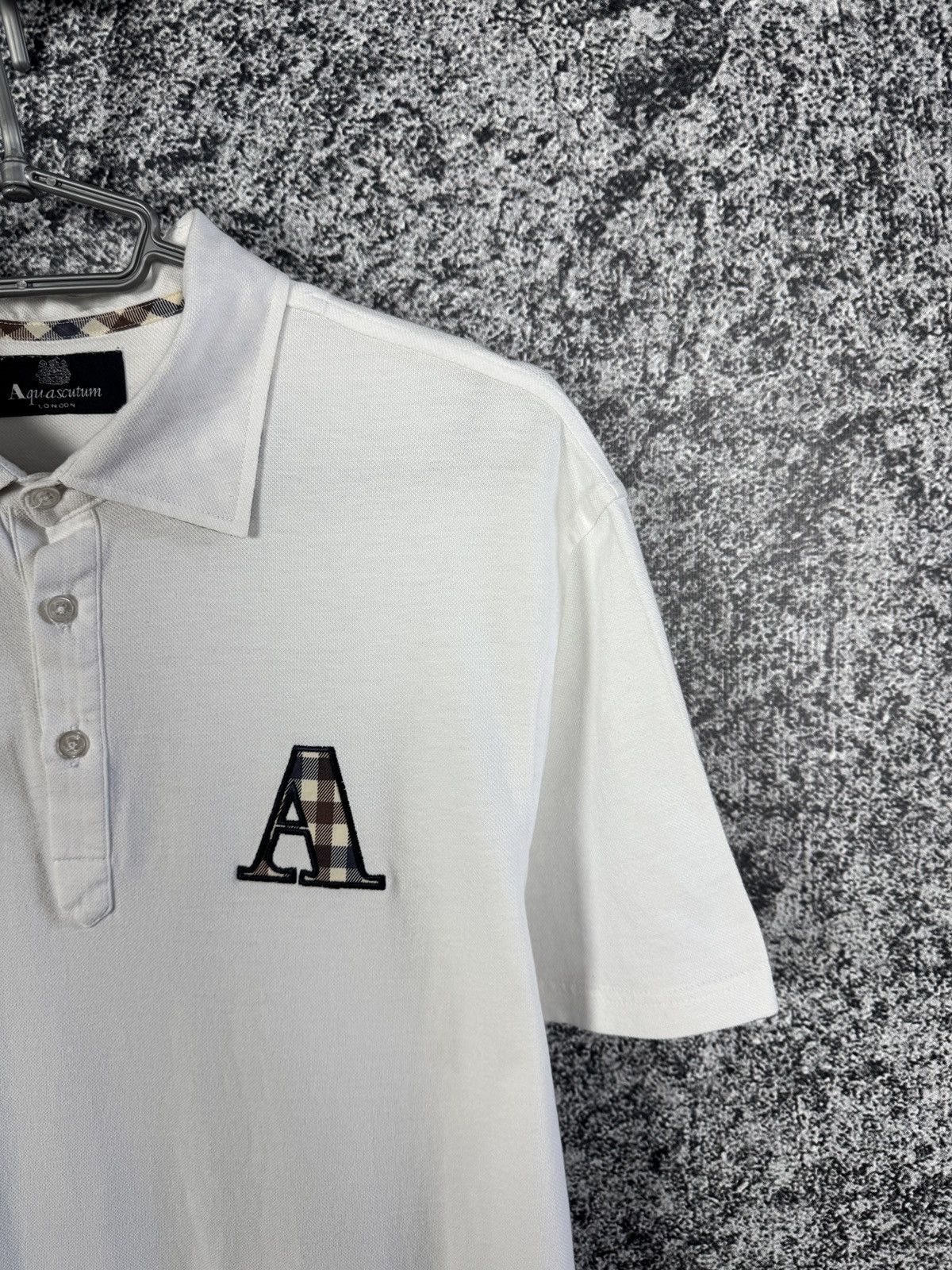 Aquascutum Men’s Aquascutum London Short Sleeve Polo Shirt Size XL Size US XL / EU 56 / 4 - 2 Thumbnail