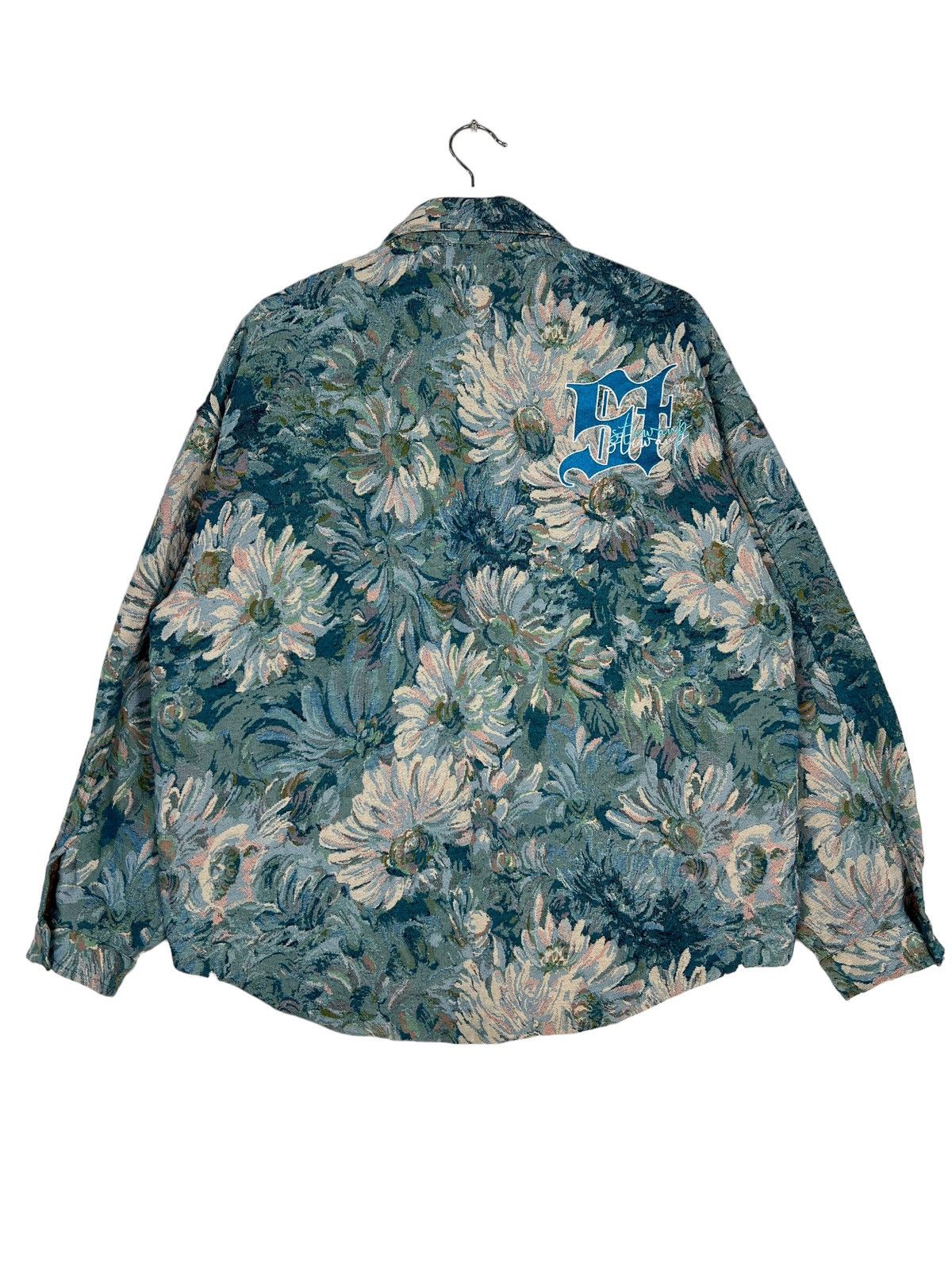 Japanese Brand 🔥 OVERFLOWER EMBROIDERY JACKET Size US L / EU 52-54 / 3 - 3 Thumbnail