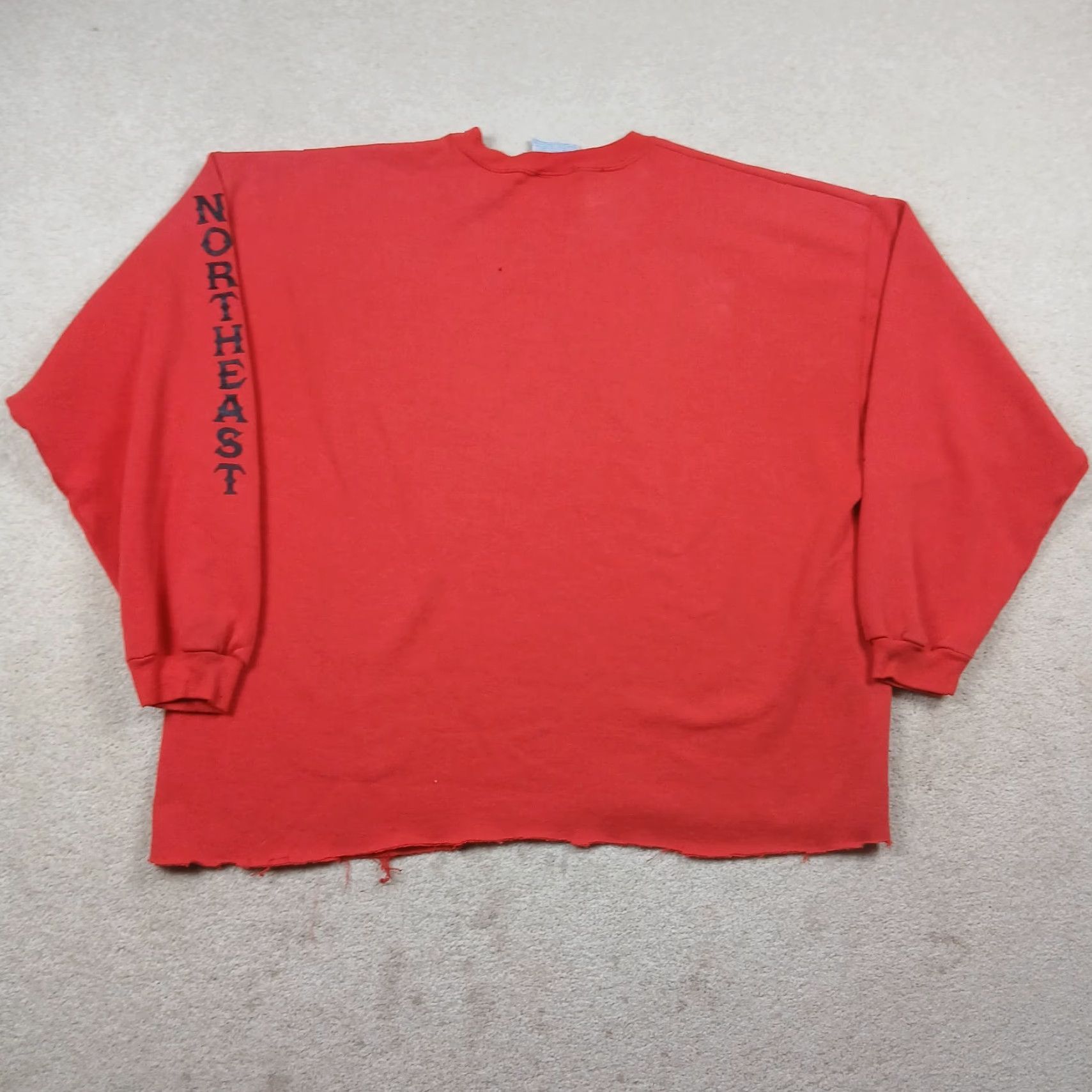 Hanes VINTAGE Hanes 2XL Red Vietnam Veterans Crewneck Sweatshirt Mens Sweatshirt Pullover Knit Graphic Print 90s Size US XXL / EU 58 / 5 - 2 Thumbnail