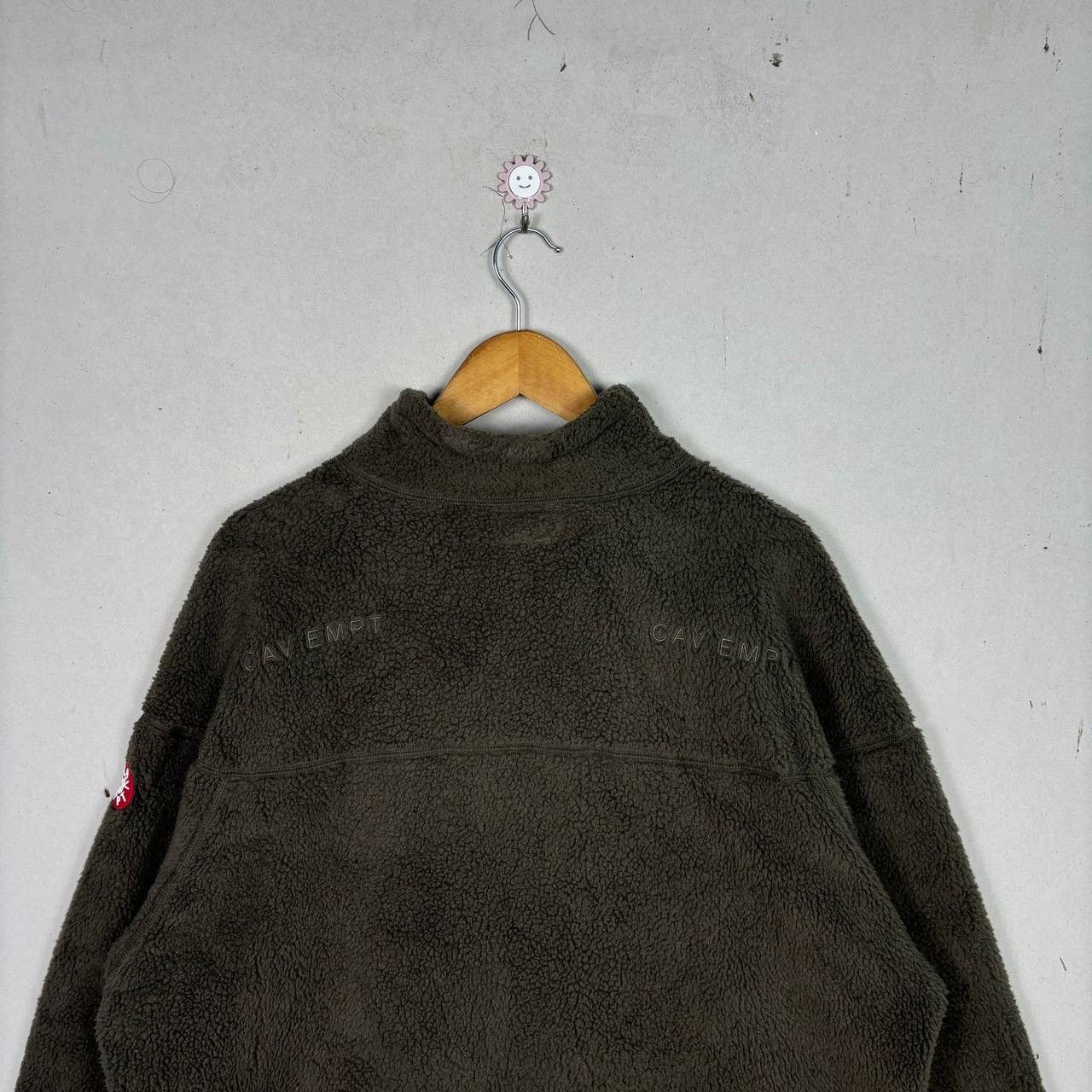 Cav Empt Cav Empt Grace TK Potlatch Fleece Green Archival Shibuya L Size US M / EU 48-50 / 2 - 5 Thumbnail