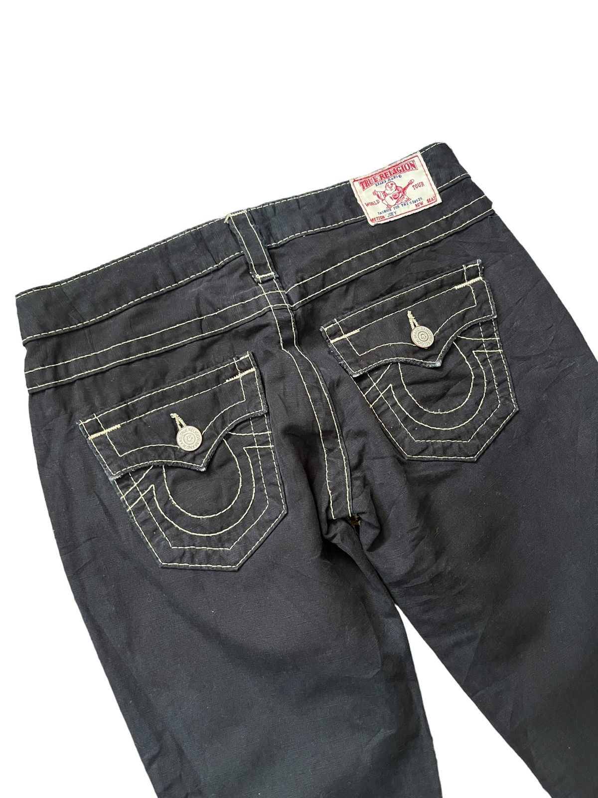 True Religion True Religion Flare Denim Jeans Twisted Seam Jeans Size US 30 / EU 46 - 3 Thumbnail