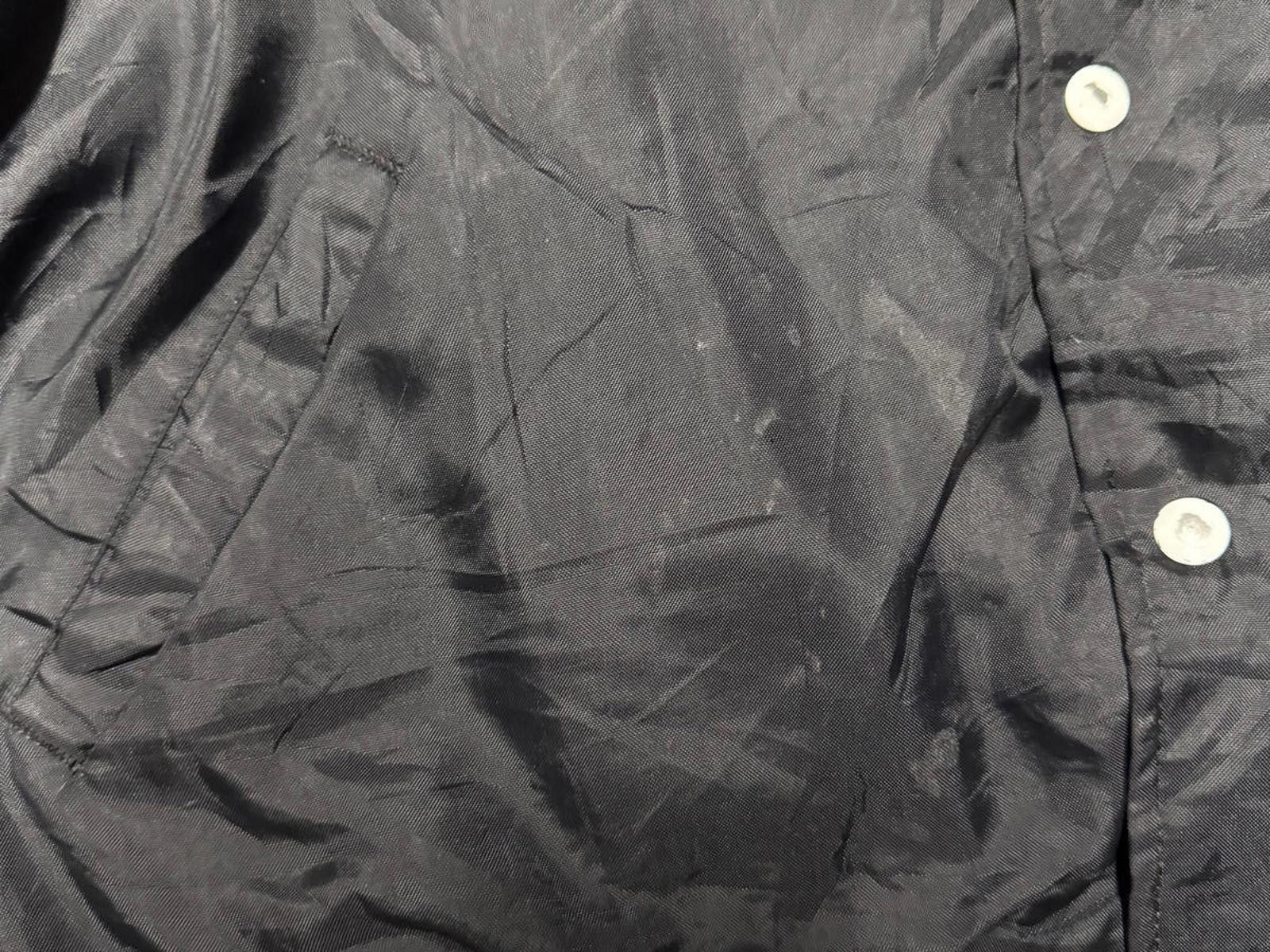 Other Vintage Black Varsity Jacket with Embroidered Mark Size US XL / EU 56 / 4 - 8 Thumbnail