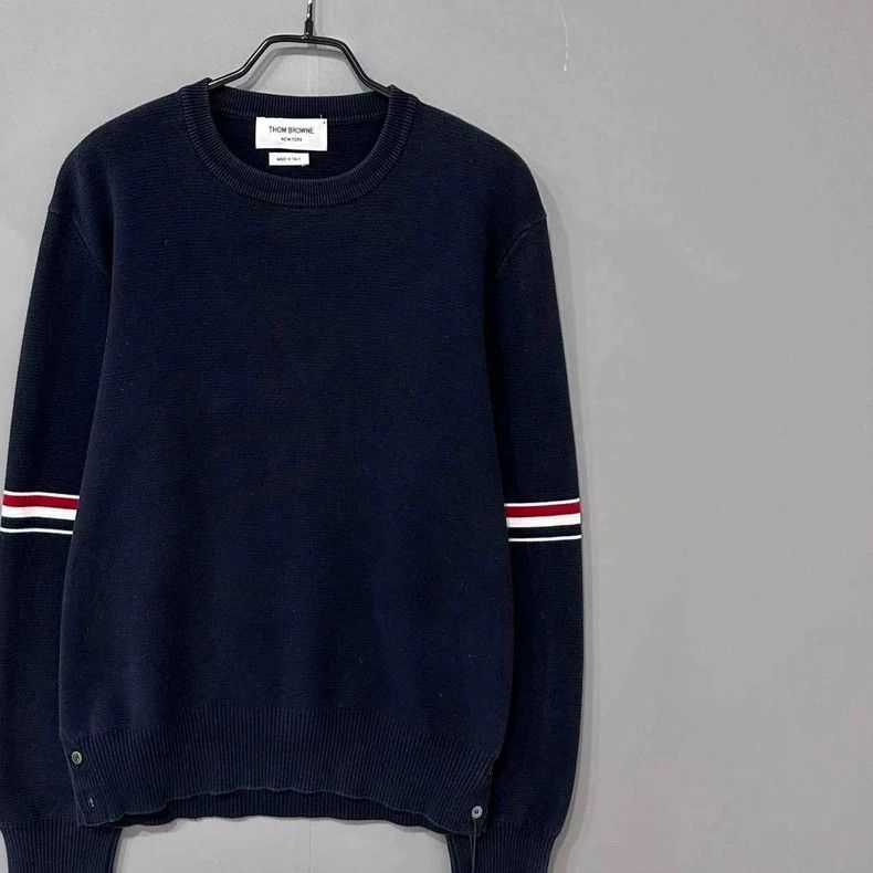 Thom Browne Thom Browne Knitted sweater Size US L / EU 52-54 / 3 - 1 Thumbnail