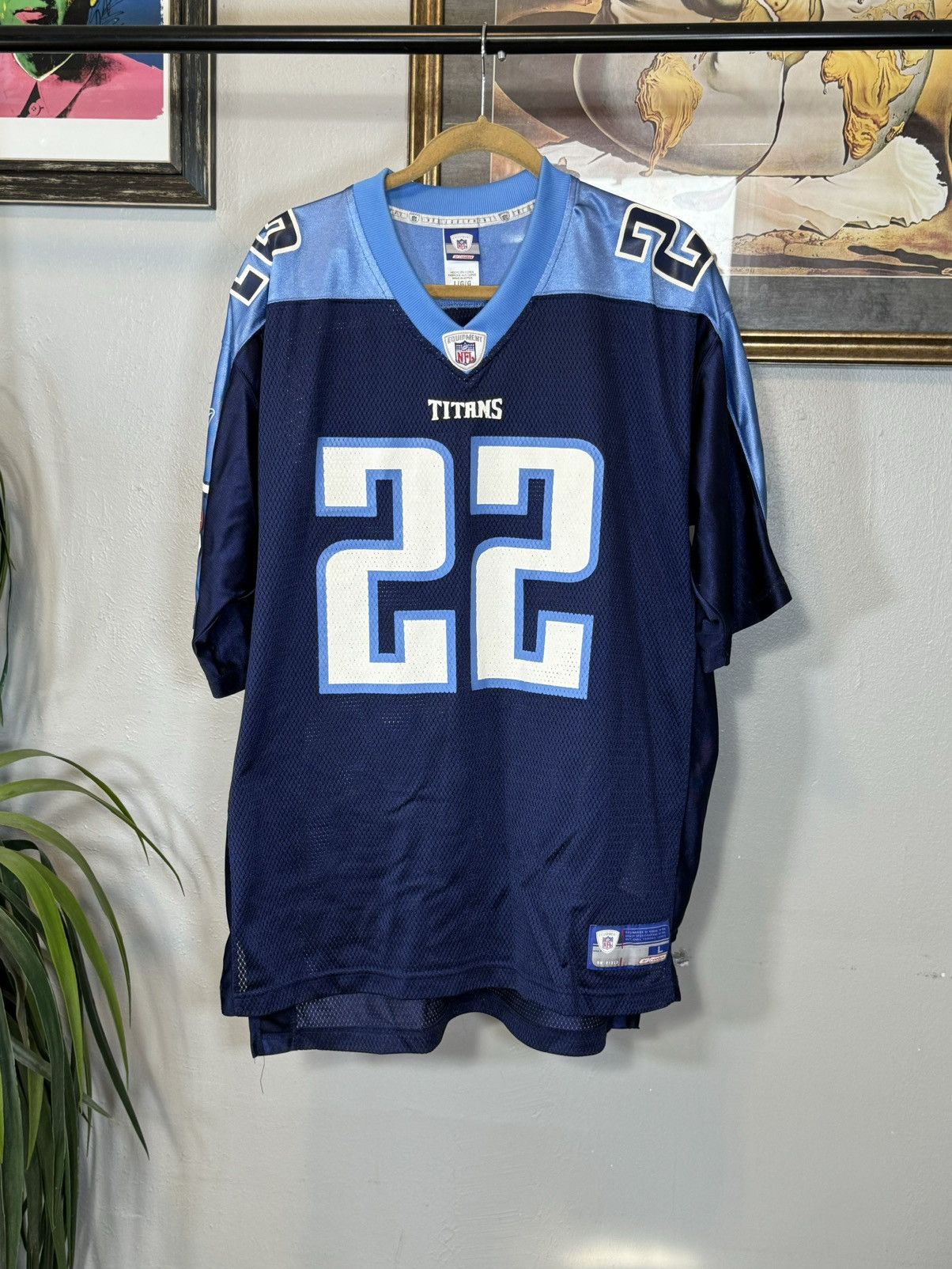NFL × Vintage Vintage Tennessee Titans Jersey Size US L / EU 52-54 / 3 - 1 Thumbnail