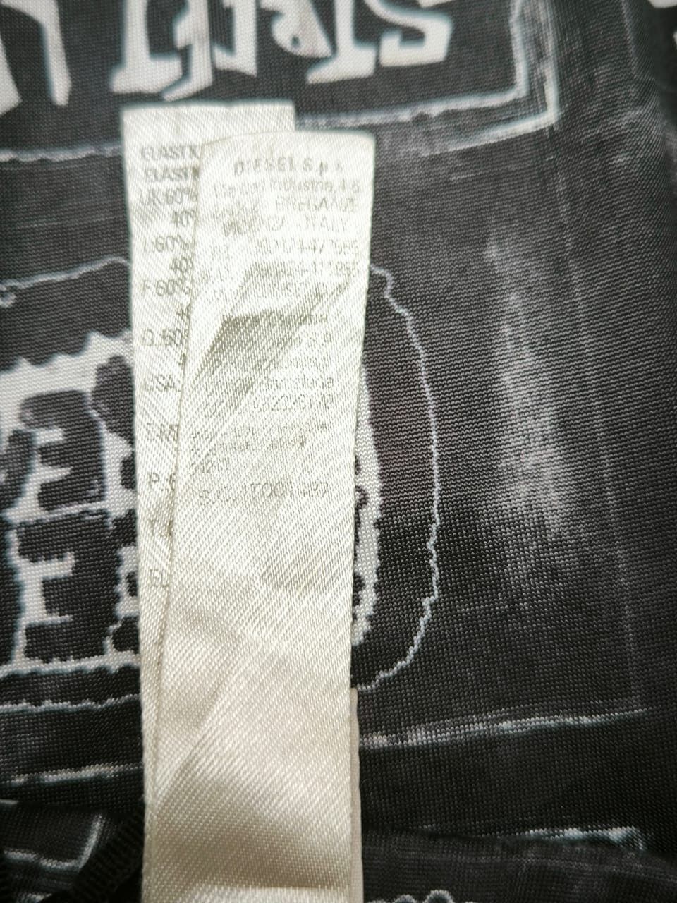 Diesel Black Printed Leggings Diesel Size 27" / US 4 / IT 40 - 9 Thumbnail