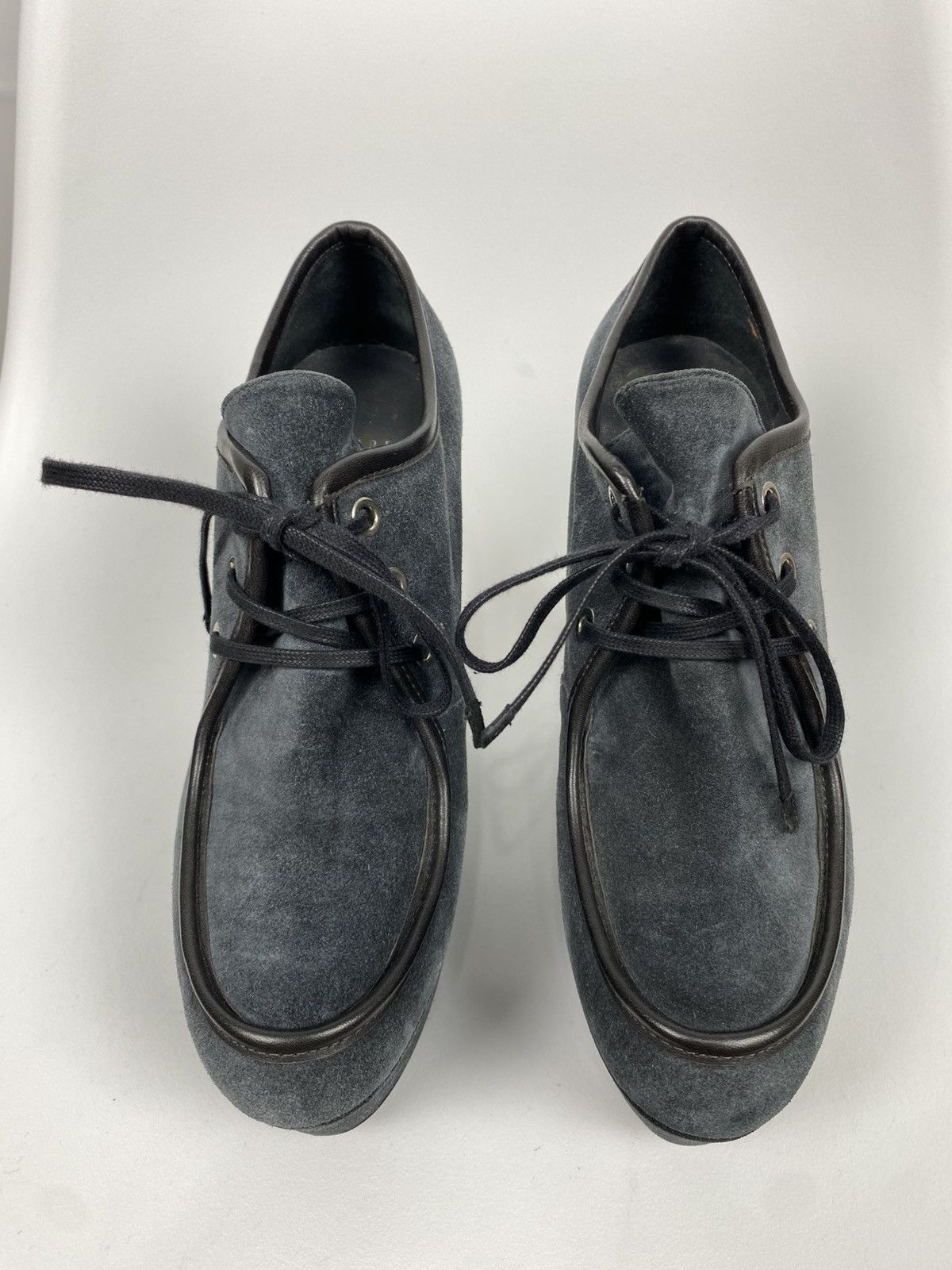 Stuart Weitzman Stuart Weitzman Suede Wedge Booties size 38 Size US 8 / IT 38 - 2 Thumbnail