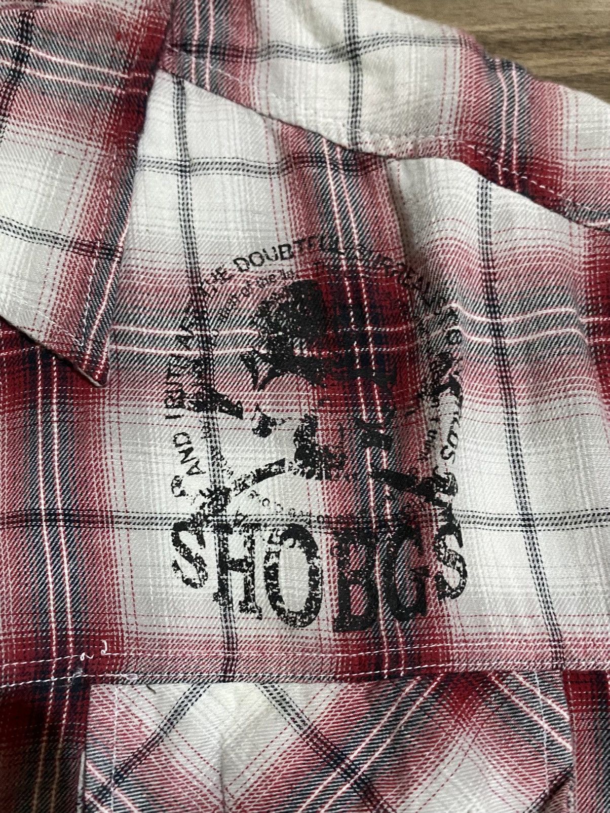 Japanese Brand × Vintage BERNINGS SHO BONDAGE SHIRT Size US L / EU 52-54 / 3 - 5 Thumbnail