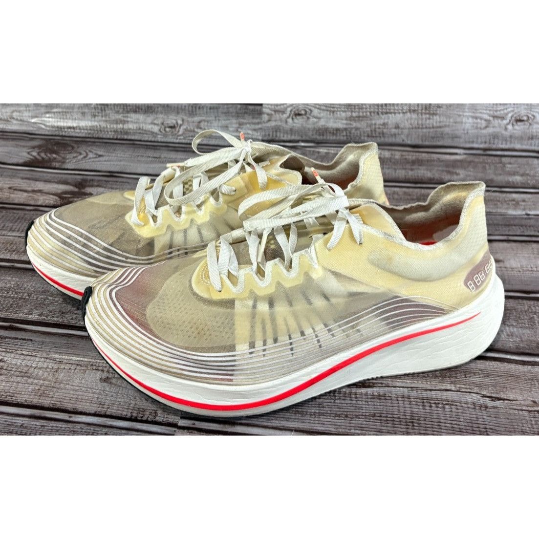 Nike Nike "NikeLab" Zoom Fly SP Breaking 2 size 10 AJ9282-106 Size US 10 / EU 43 - 1 Thumbnail