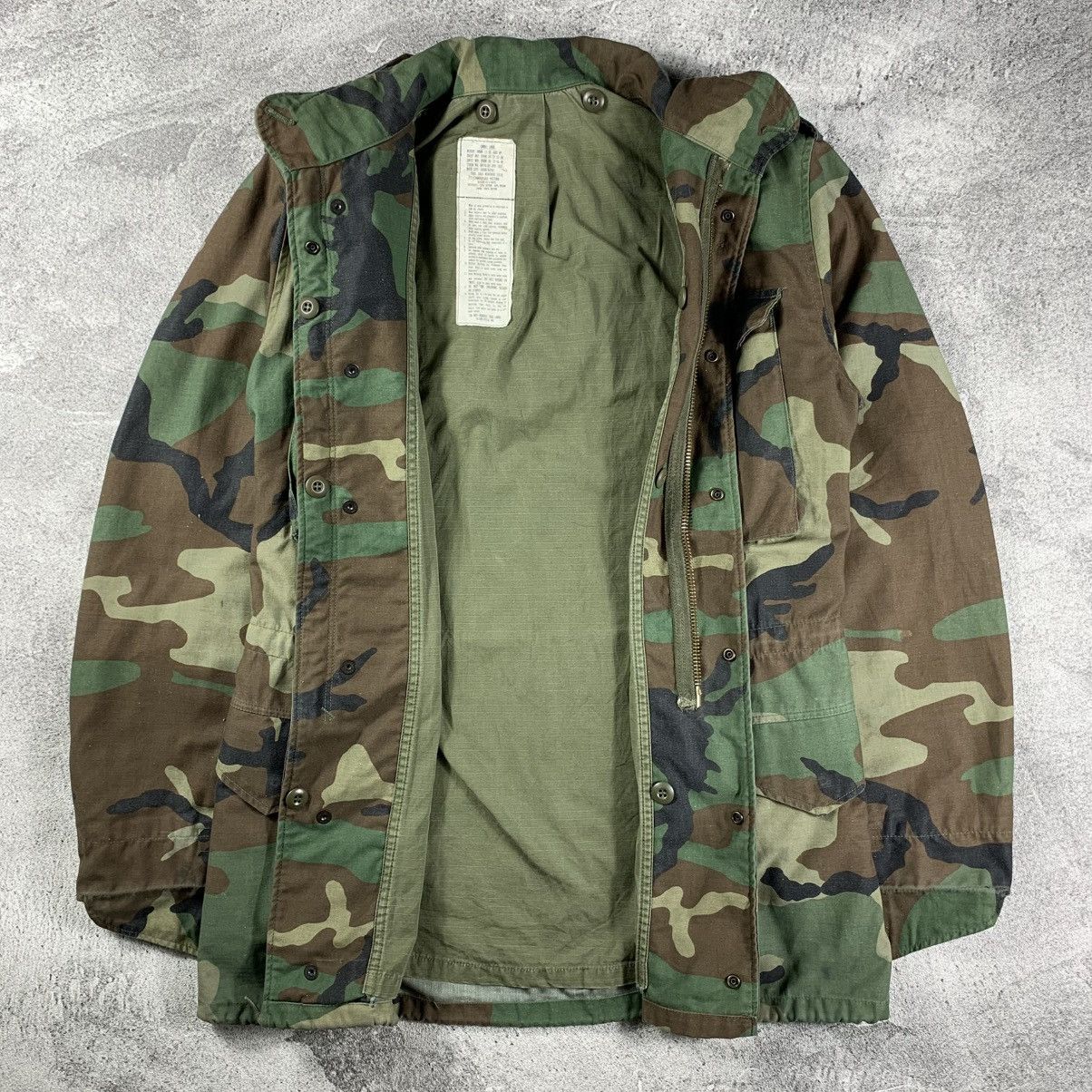 Vintage (SOLD OUT) Vintage 80’s M-65 Feild Jacket Woodland Size US L / EU 52-54 / 3 - 3 Thumbnail