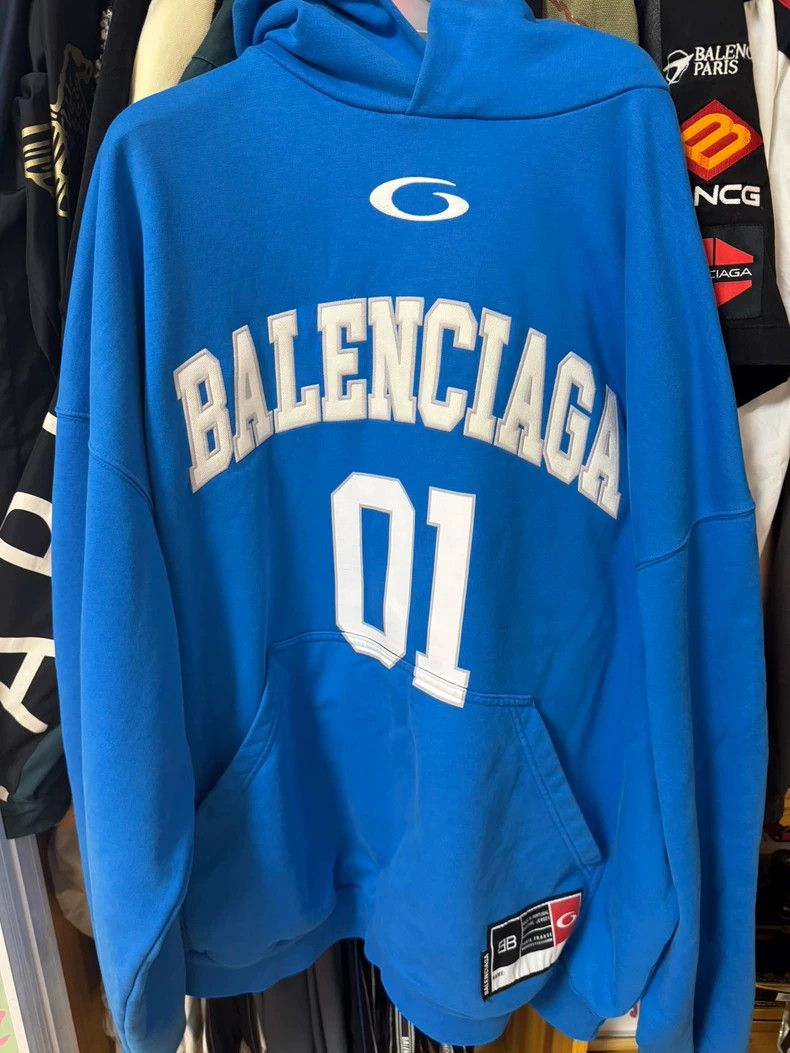 BALENCIAGA バレンシアガ 25SS basketball hoodie Balenciaga Balenciaga 25 Basketball Hoodie S - dmc | Grailed