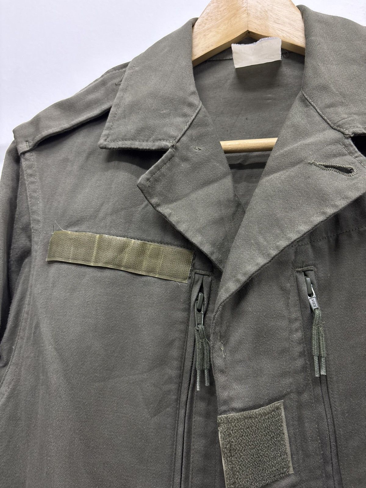 Junya Watanabe 80s Vintage Custommade F2 French Military Jacket Taxi Driver Size US M / EU 48-50 / 2 - 7 Thumbnail