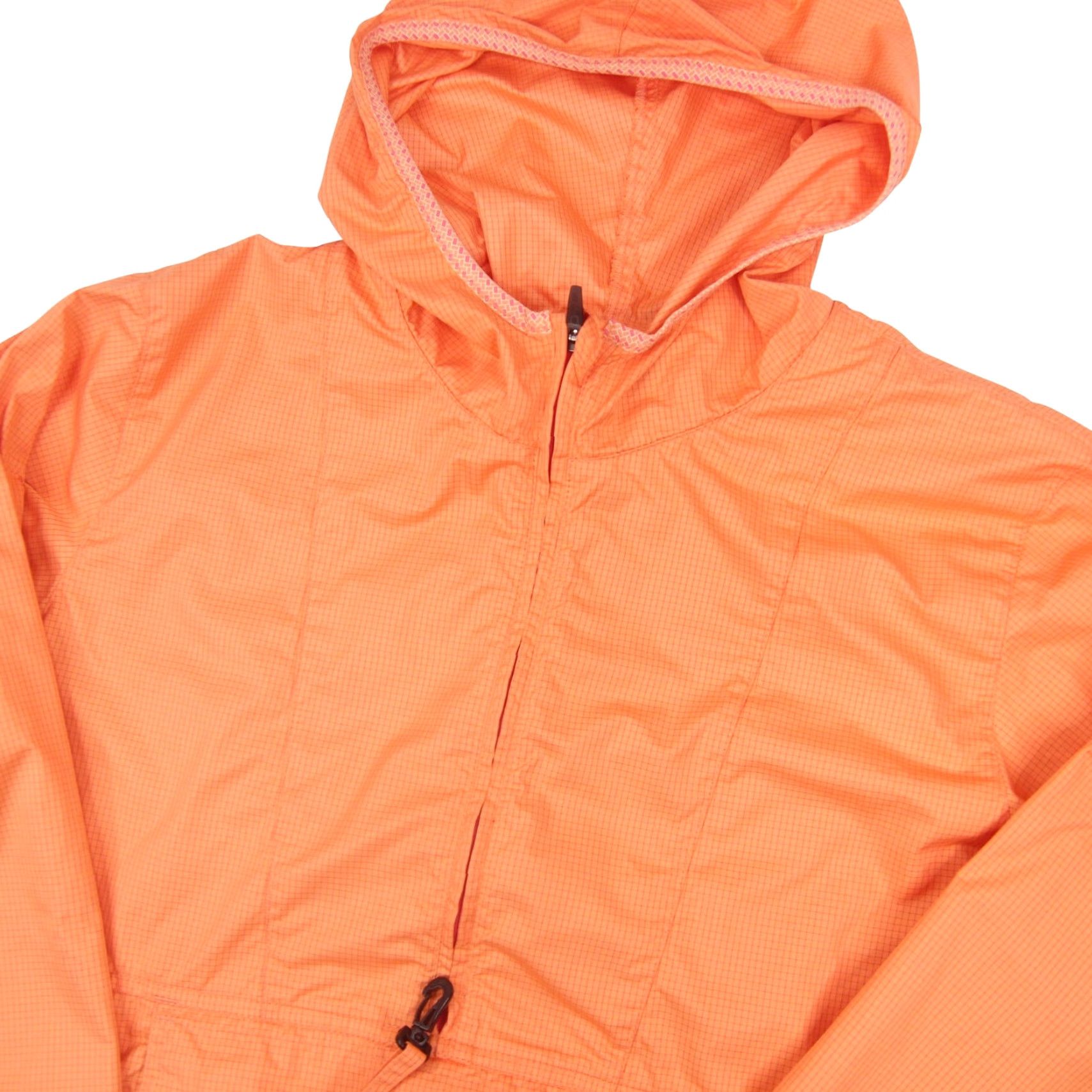 Nike ACG VINTAGE Nike ACG Windbreaker Jacket Womens Medium Orange Packable Jacket Size M / US 6-8 / IT 42-44 - 2 Thumbnail