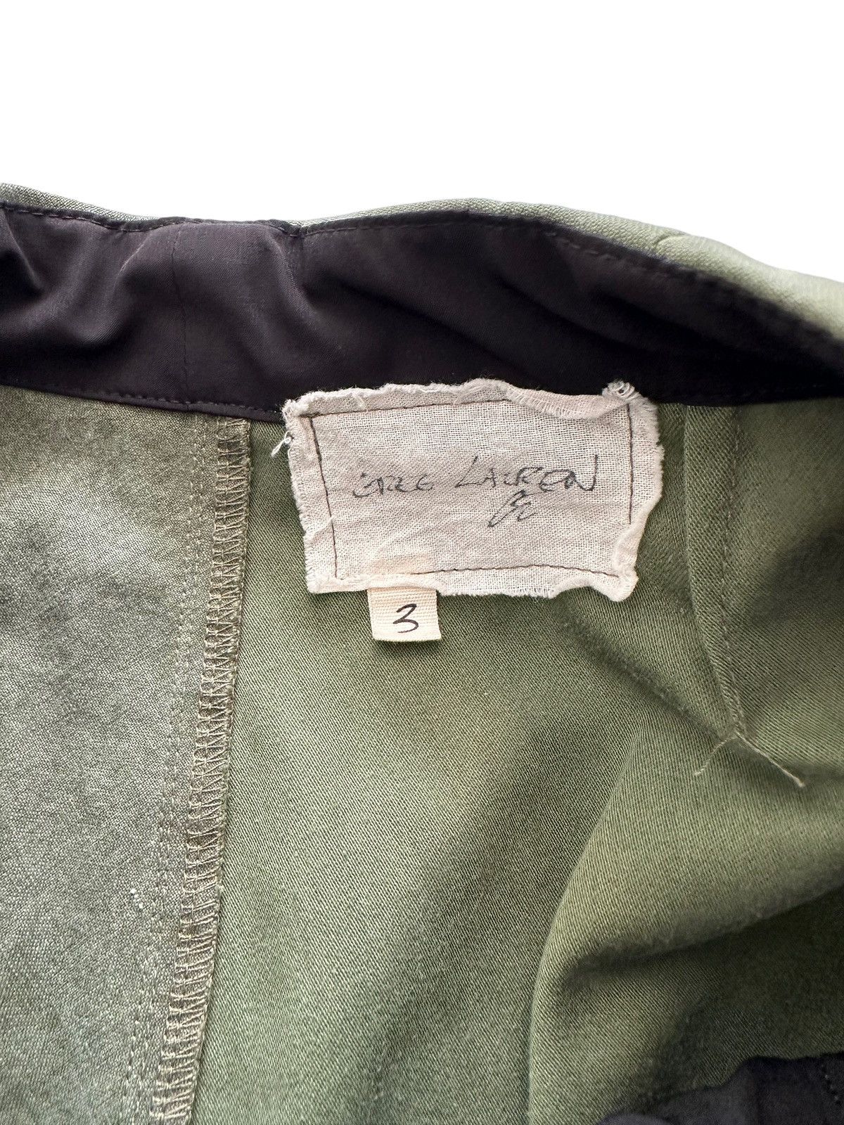 Greg Lauren Sz3 Army Zip Front Layer Cargo Size US 32 / EU 48 - 5 Thumbnail