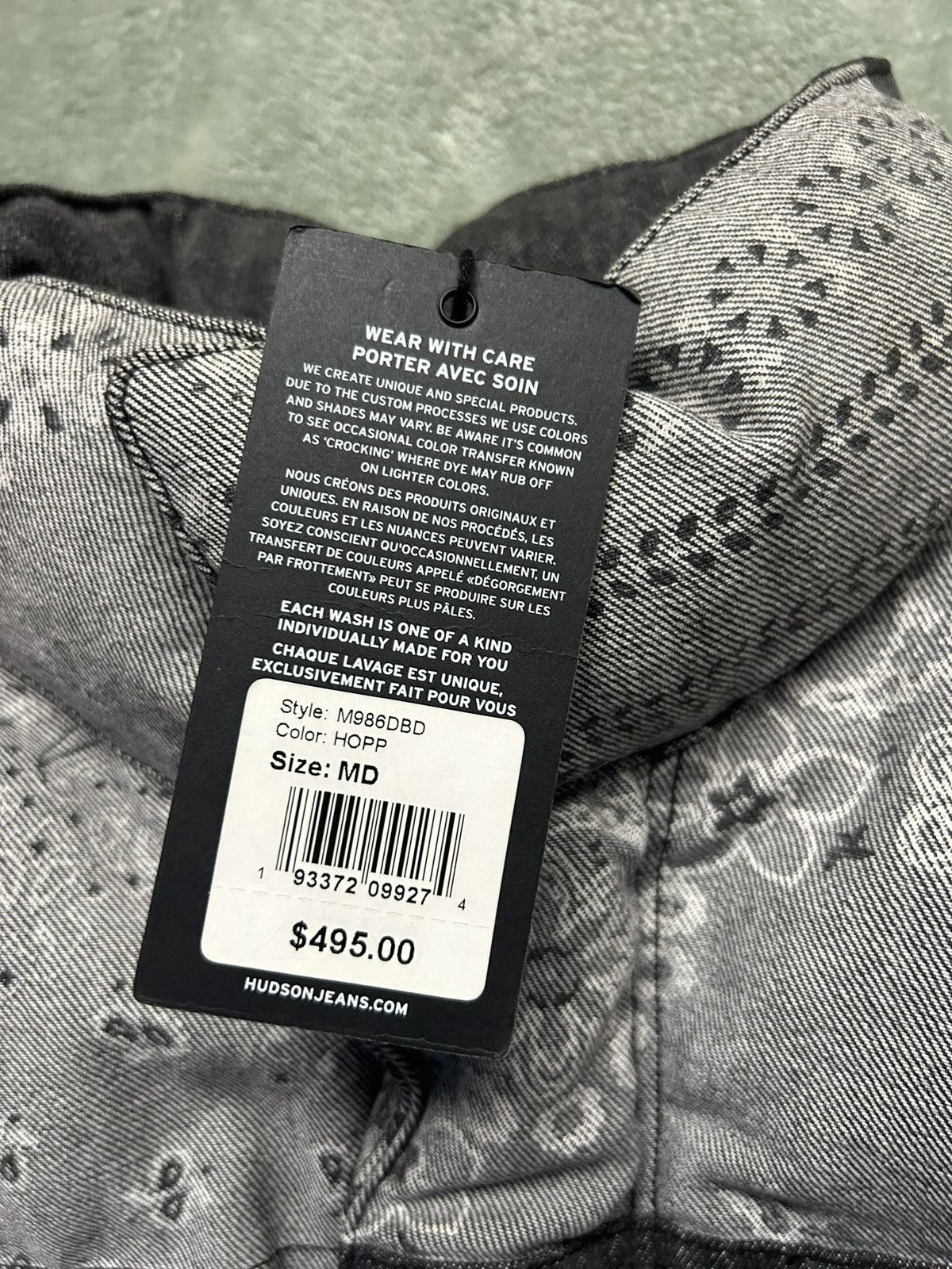 Hudson Hudson Hopps Paisley Bandana Jacket — Size Medium Size US M / EU 48-50 / 2 - 12 Thumbnail