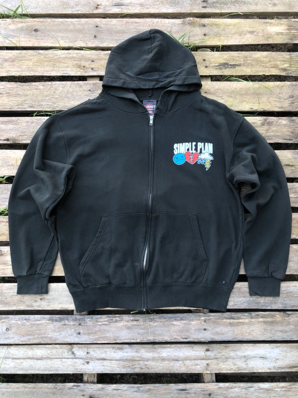 Band Tees × Vintage Vintage Simple Plan Zipper Hoodie Size US M / EU 48-50 / 2 - 2 Thumbnail