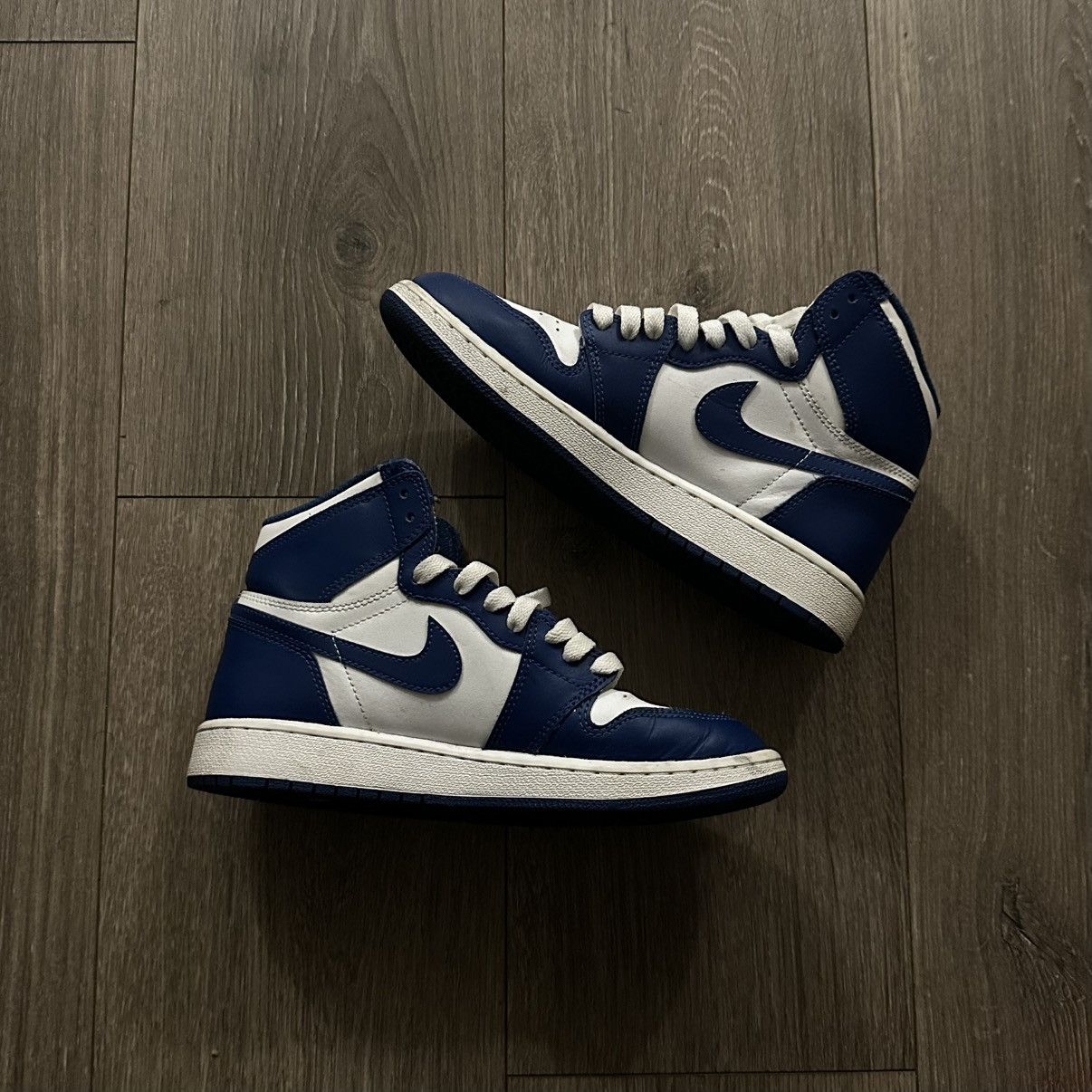 Jordan Brand Jordan 1 Storm Blue (GS) Size US 7 / IT 37 - 7 Thumbnail