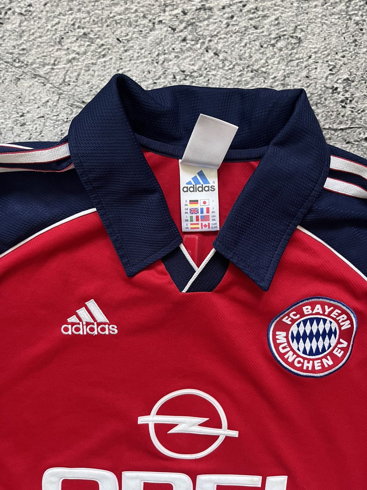 Adidas Vintage 90s Adidas Bayern Munchen Soccer Football Jersey Size US M / EU 48-50 / 2 - 7 Thumbnail